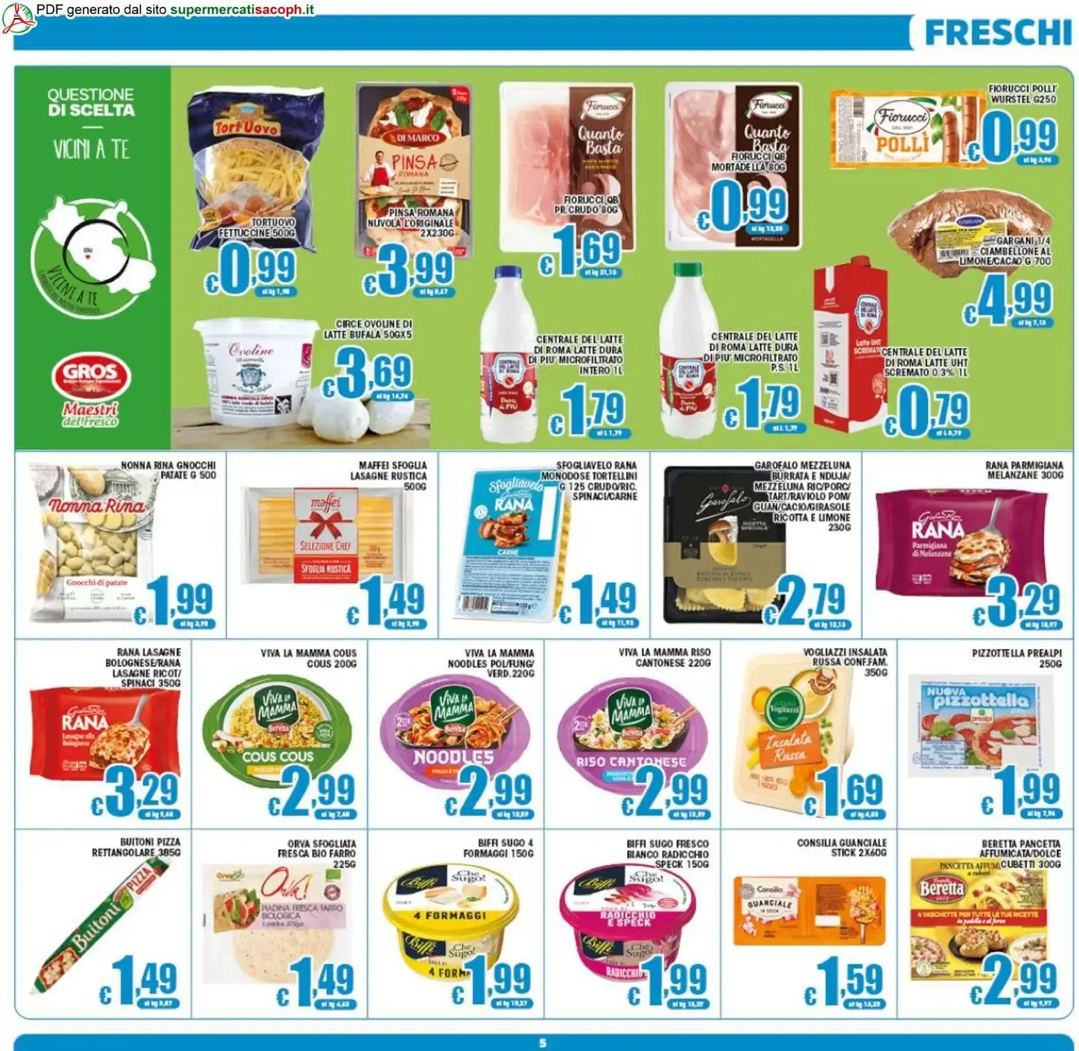 Sacoph volantino dal 10/06/2026 - online Offerte da 10 giugno a 18 giugno di 2026 - Pagina del volantino 5