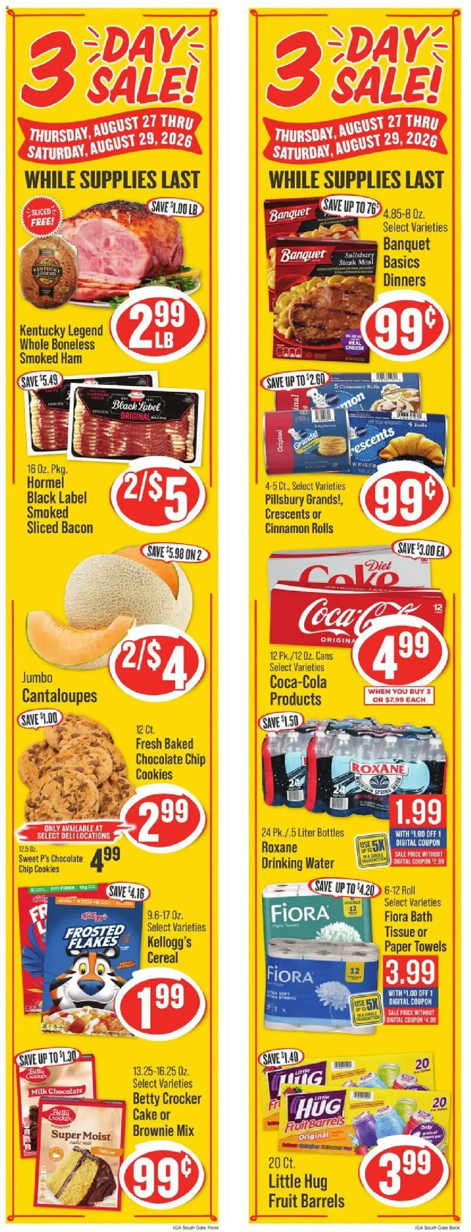 Weekly ad IGA Weekly Ad (08/26 - 09/01 2026) - Flyer from August 26 to September 1 2026 - Page 2