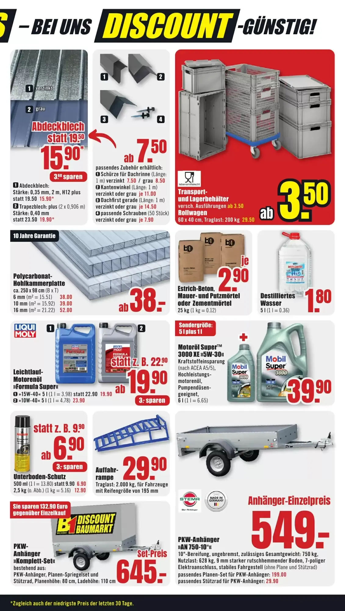 B1 Discount Baumarkt Prospekt woche 34 von 22. August bis 28. August 2026 - Prospekt seite 5