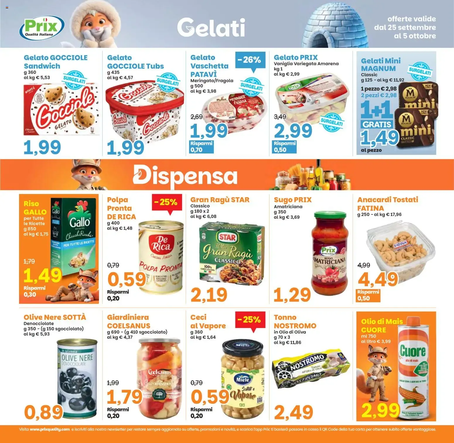 Nuovo Prix volantino dal 25/09/2026 > offerte anteprima 🛍️ da 25 settembre a 5 ottobre di 2026 - Pagina del volantino 16