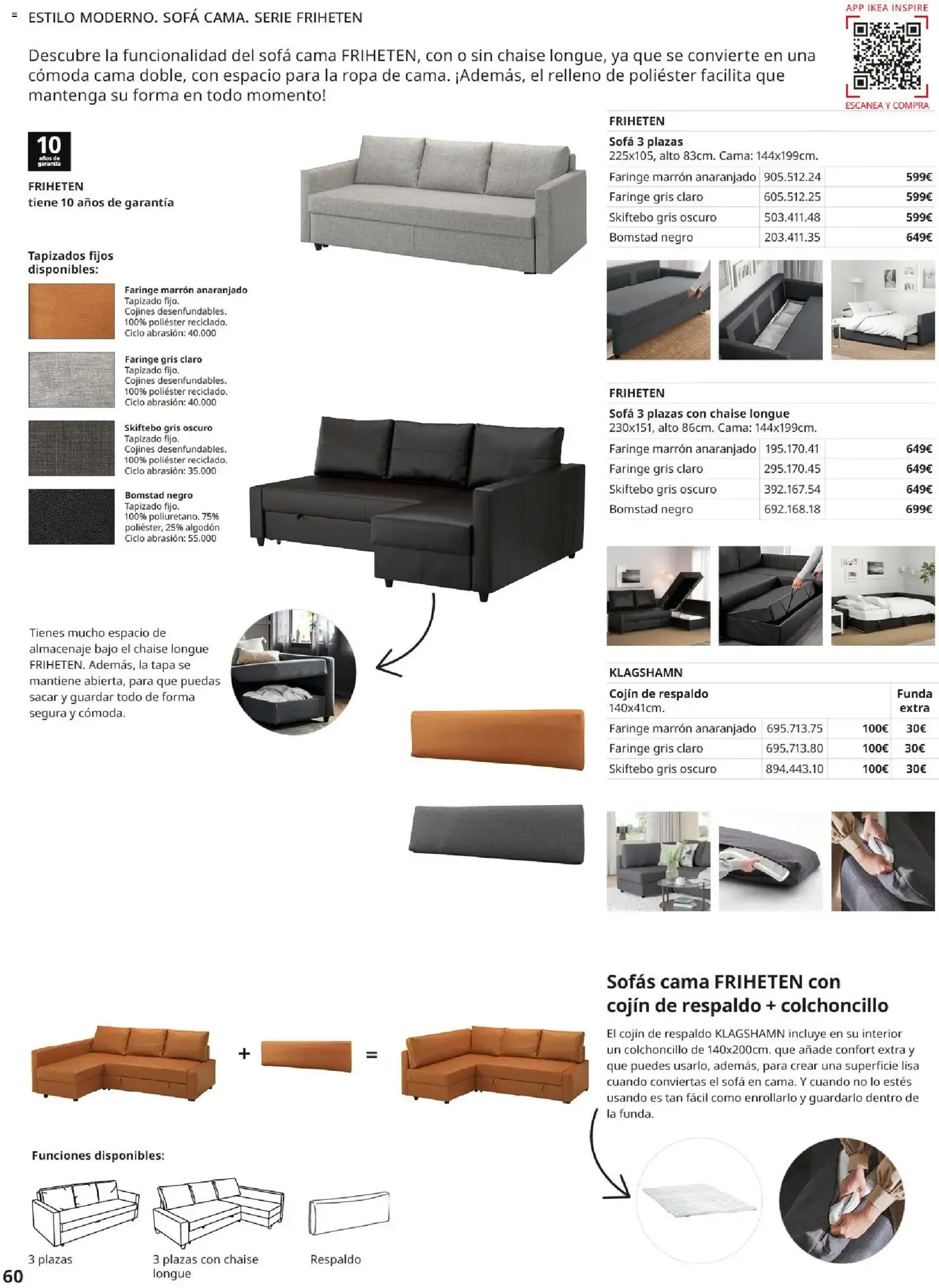 Catálogo de Guía de Compra Sofás IKEA 7 de mayo al 31 de agosto 2026 - Página 60