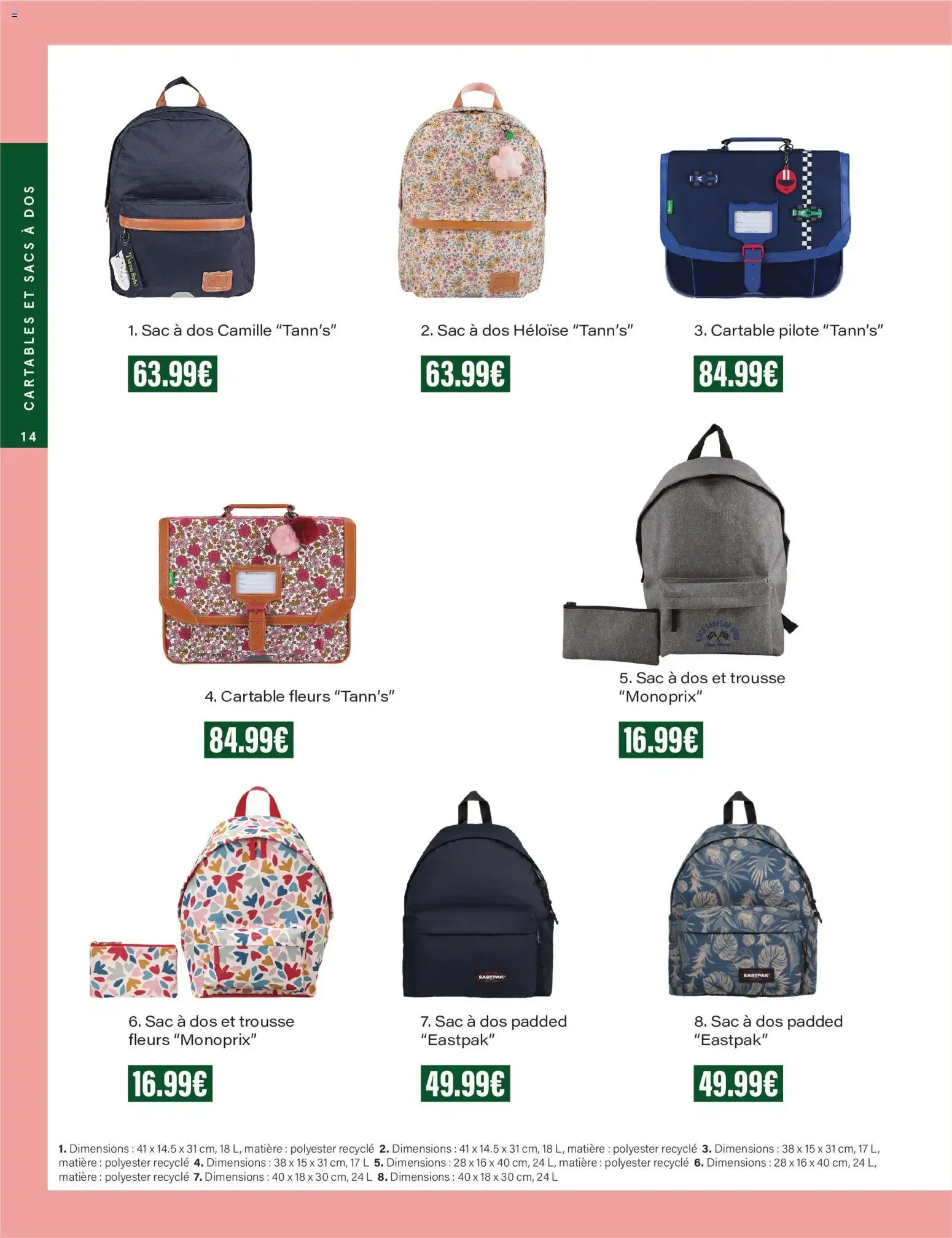 Monoprix - Ofertas en material escolar du 4 août au 6 septembre 2026 - Catalogue page 14