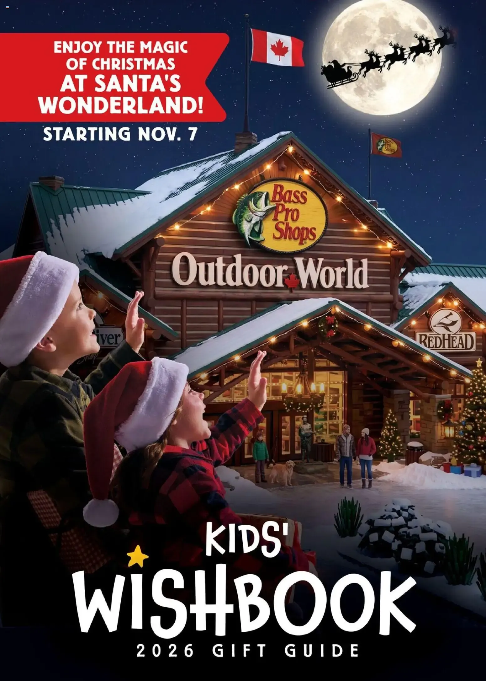 Kids' Wishbook 2026 Gift Guide: Santa's Wonderland from November 7 to December 25 2026 - flyer page 1