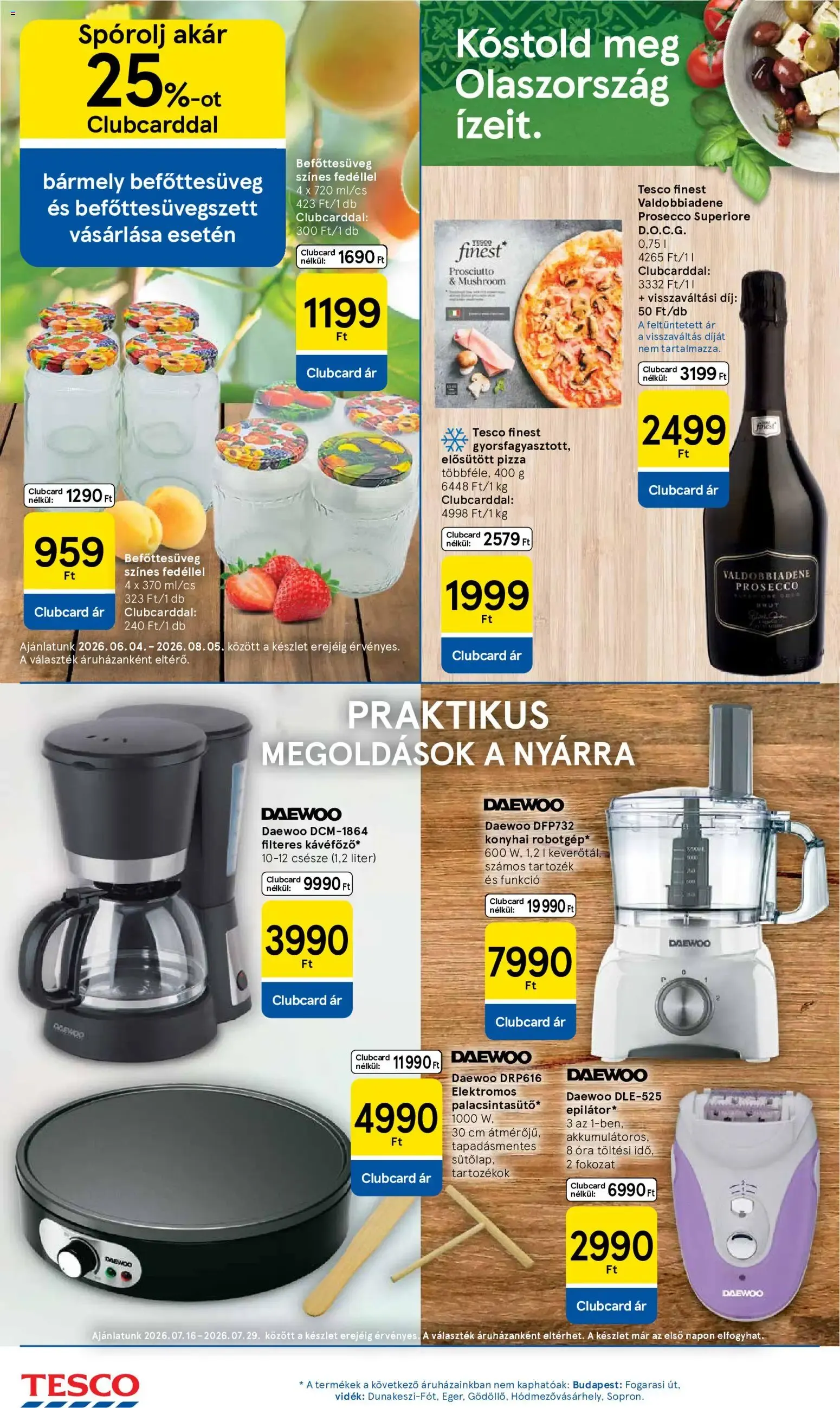 Katalógus Tesco aktuális akciós újság - 2026.07.16.-tól - online július 16.-tól július 29.-ig 2026. - Oldal 16
