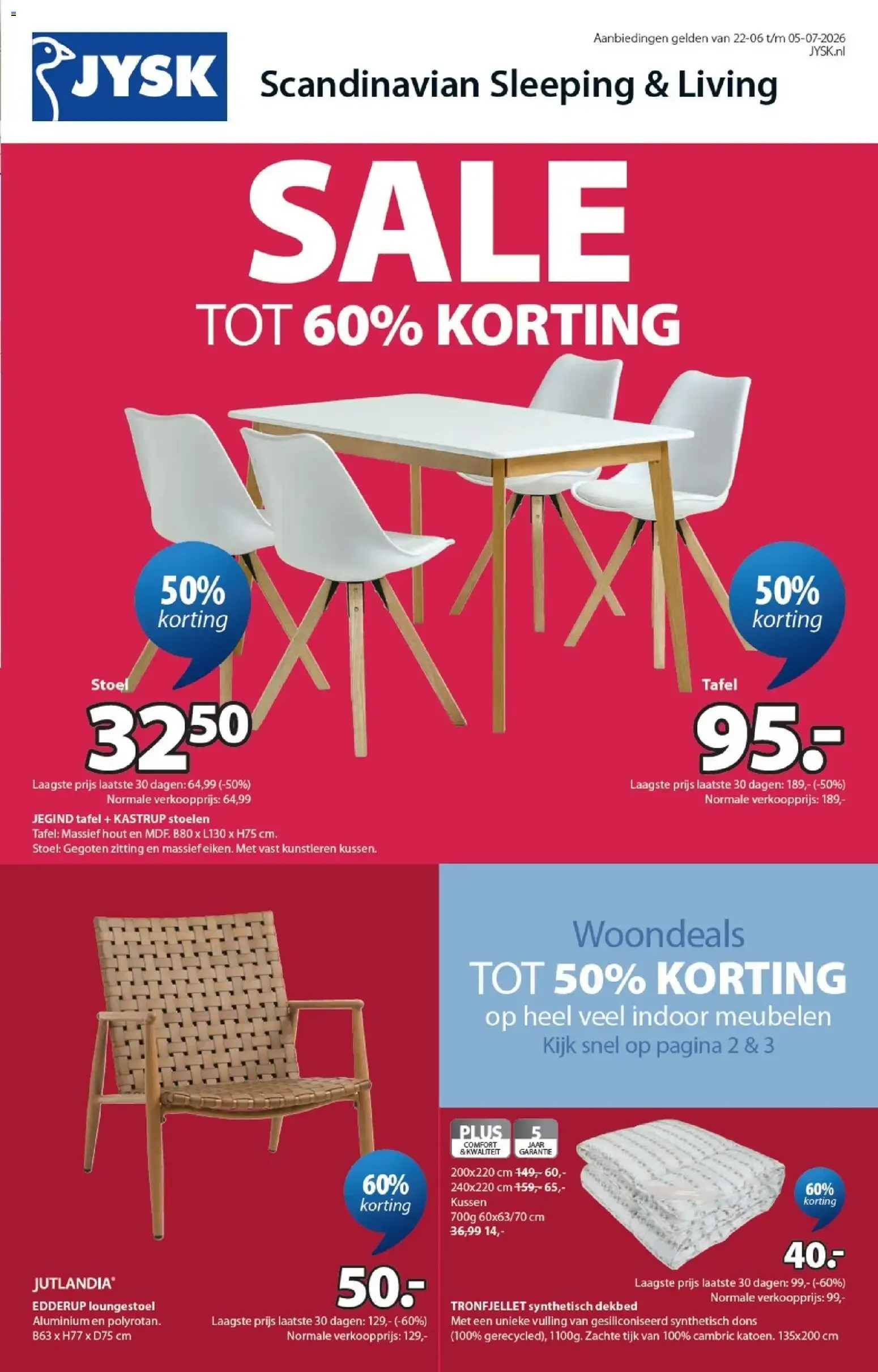 JYSK Scandinavian Sleeping & Living - SALE