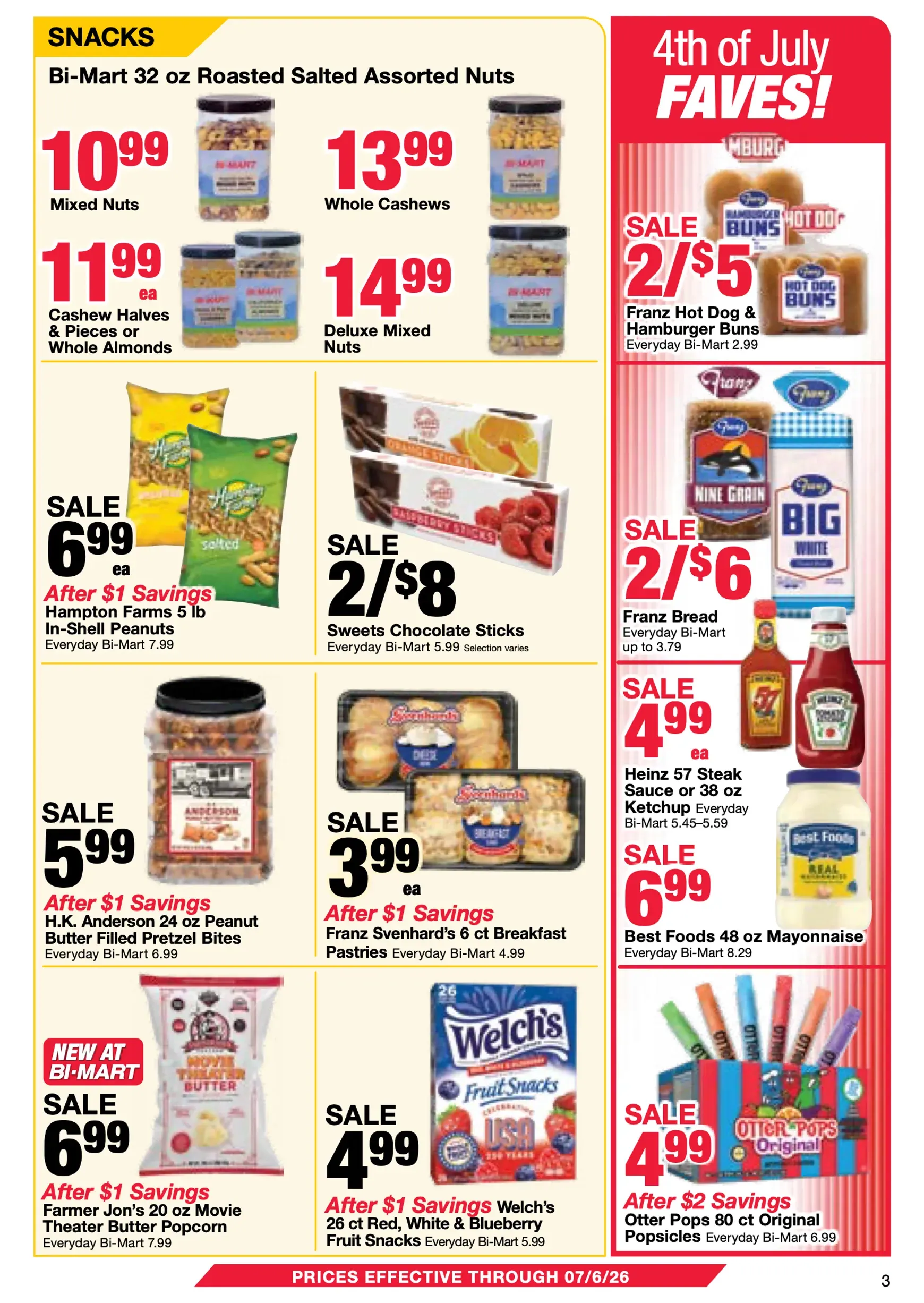 Weekly ad BI-MART Membership Savings Book! from June 23 to July 6 2026 - Page 3