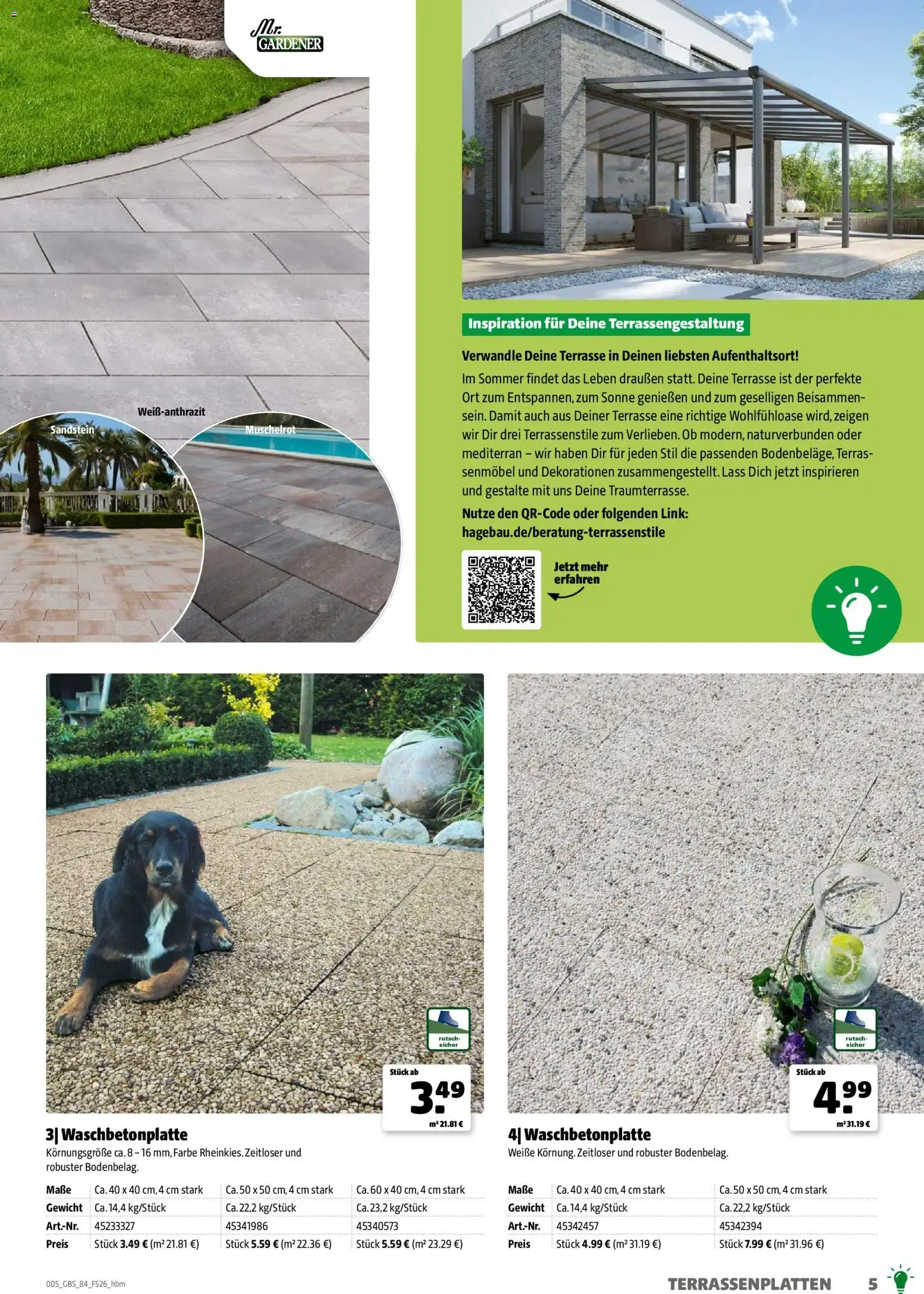 Hagebau Gartenbaustoffsortiment (ab 02.03.2026) zum Blättern von 2. März bis 31. Dezember 2026 - Prospekt seite 5