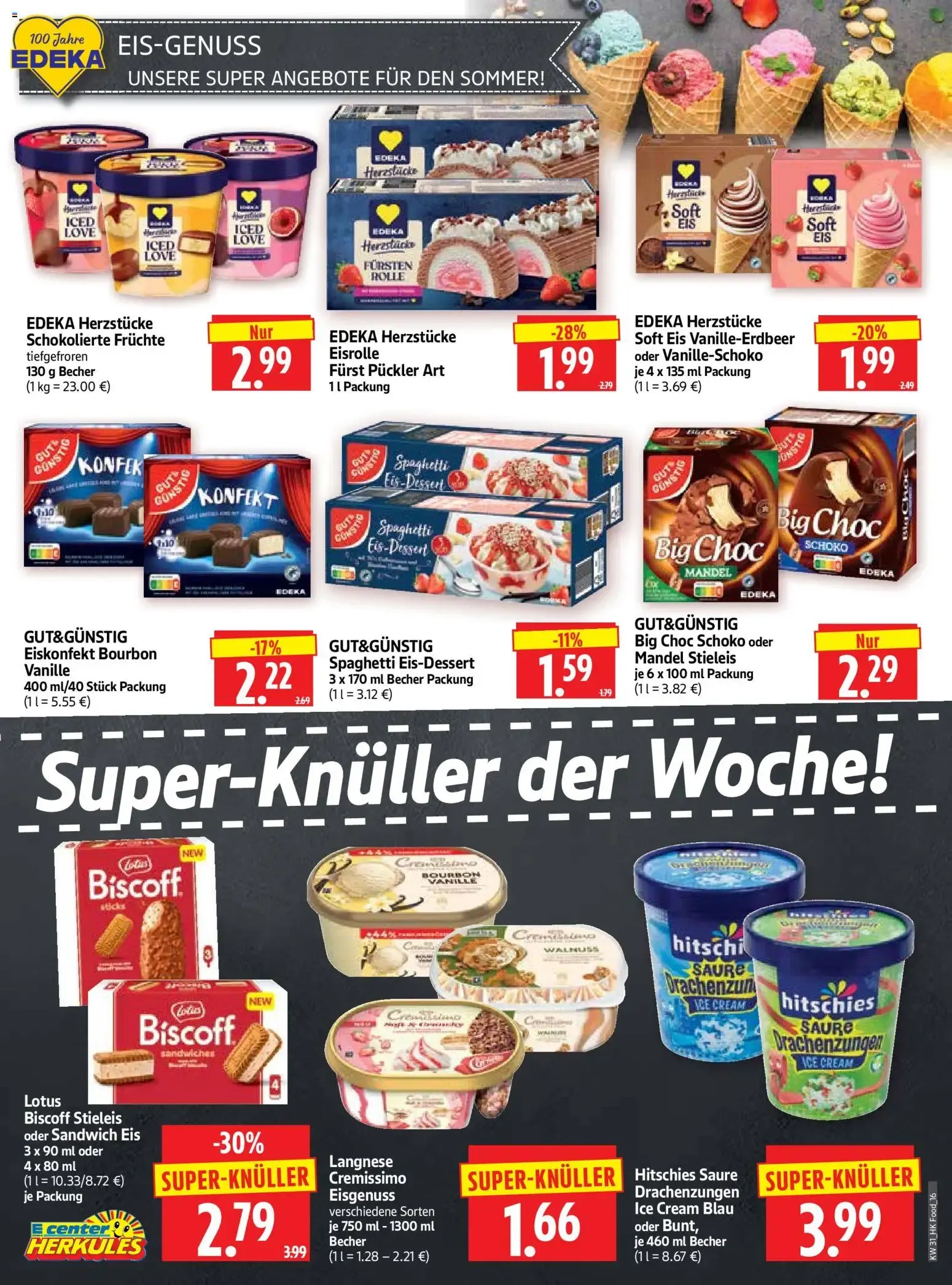 HERKULES Prospekt (ab 27.07.2026) zum Blättern von 27. Juli bis 1. August 2026 - Prospekt seite 16