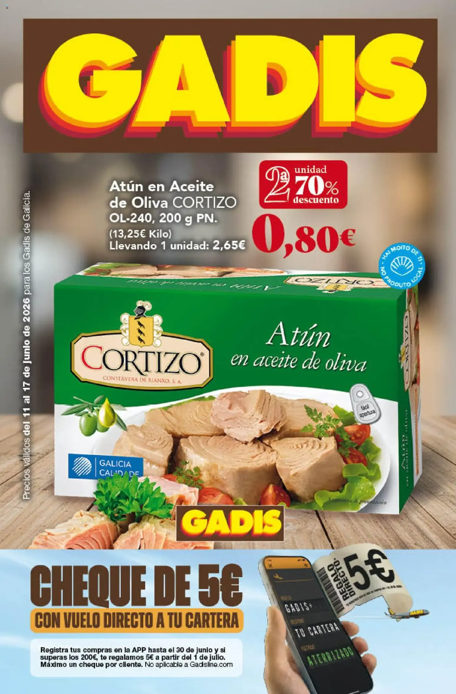 Catálogo de Gadis folleto 11/06/2026 - 17/06/2026 11 de junio al 17 de junio 2026 - Página 1