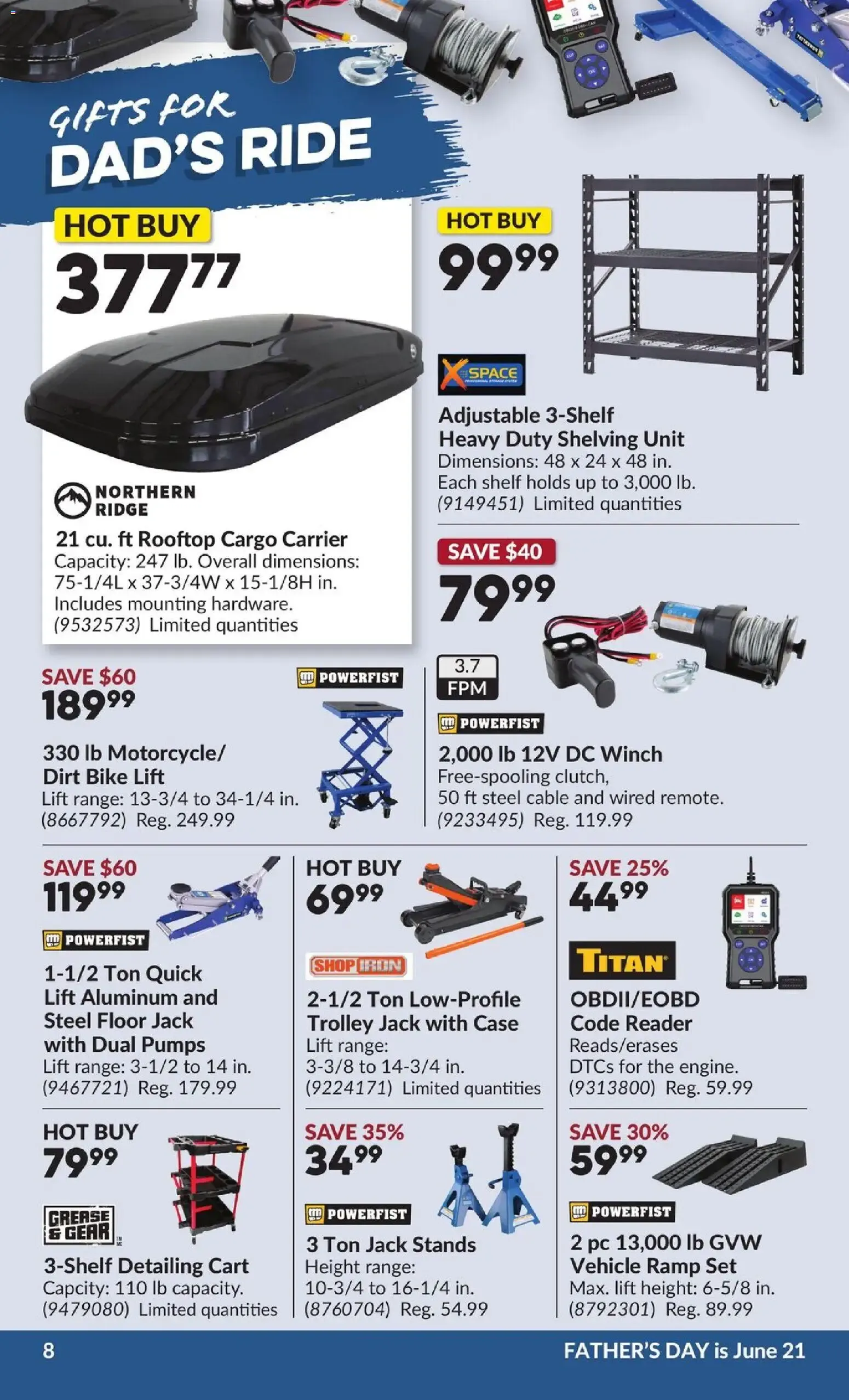 Princess Auto weekly flyer - 2 Week Sale! from Jun 16, 2026 > weekly specials & deals from June 16 to June 28 2026 - flyer page 12
