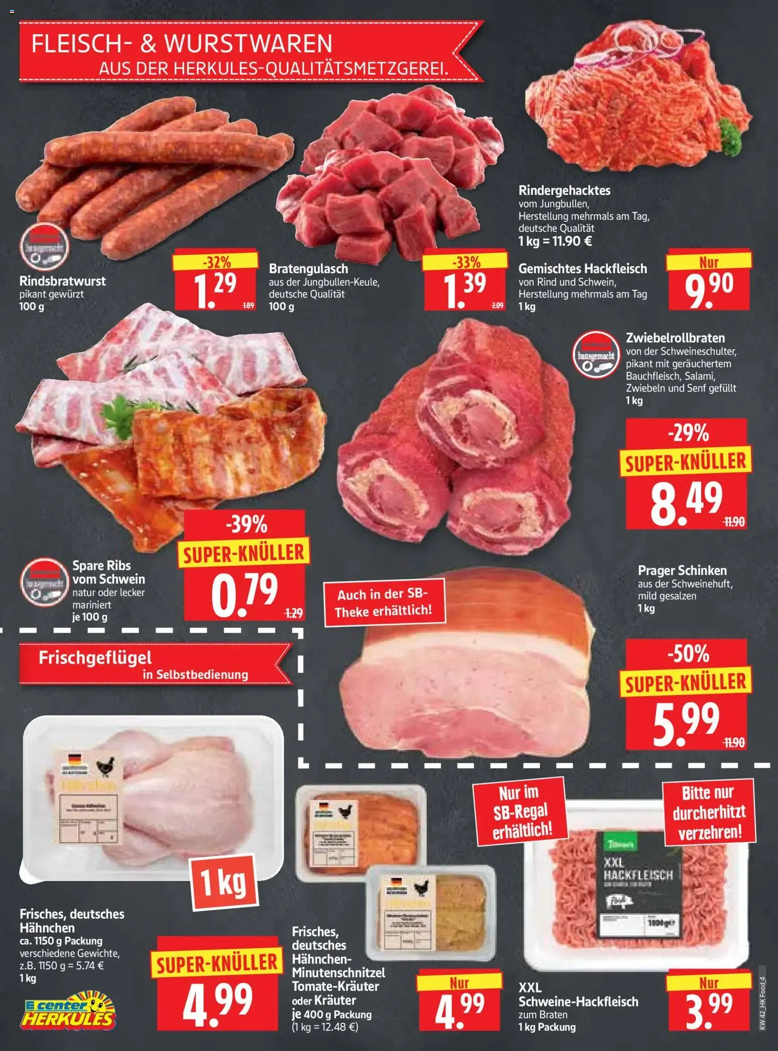 HERKULES EDEKA APP Prospekt von 12. Oktober bis 17. Oktober 2026 - Prospekt seite 4