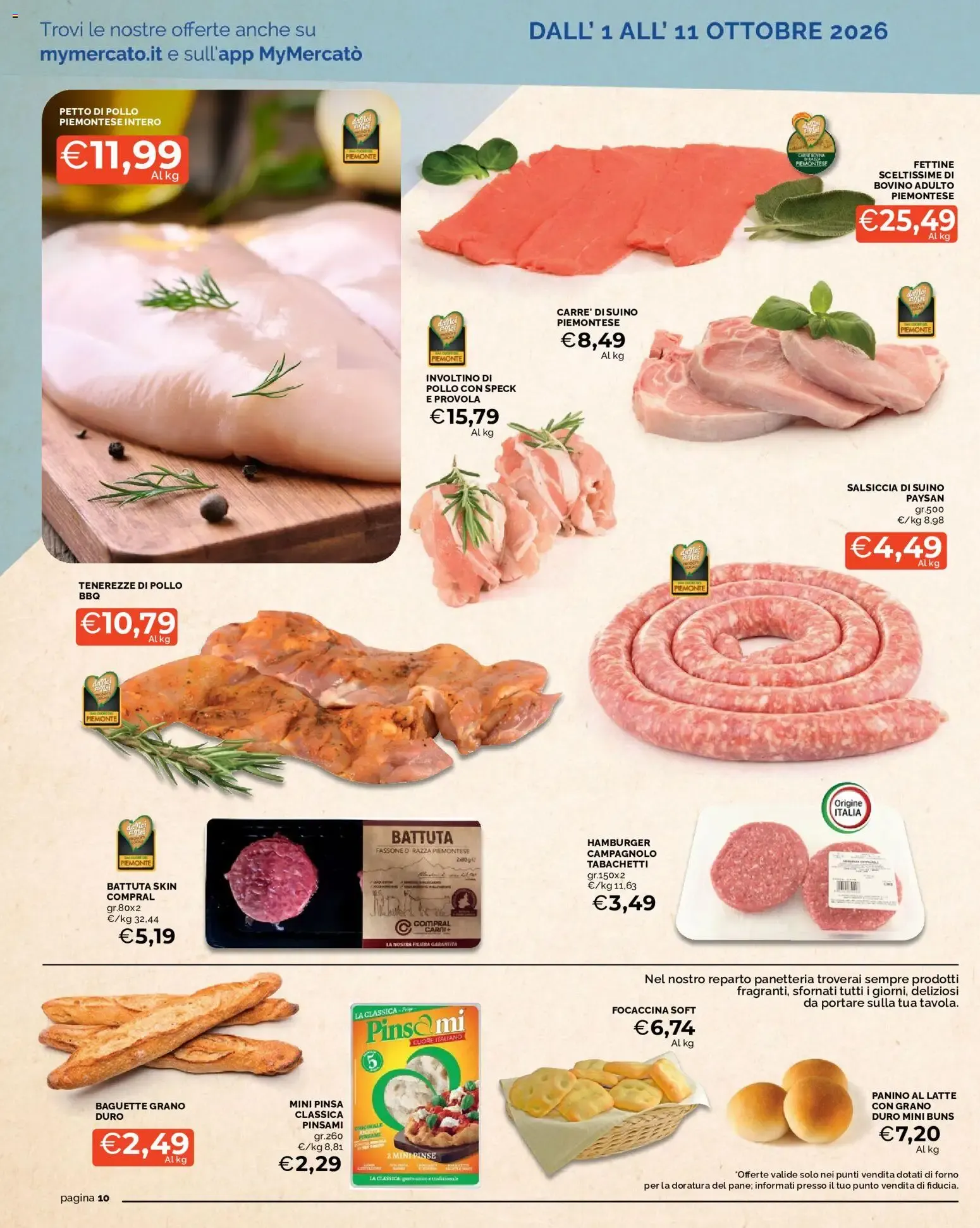 Mercatò volantino dal 01/10/2026 - online Offerte da 1 ottobre a 10 ottobre di 2026 - Pagina del volantino 10