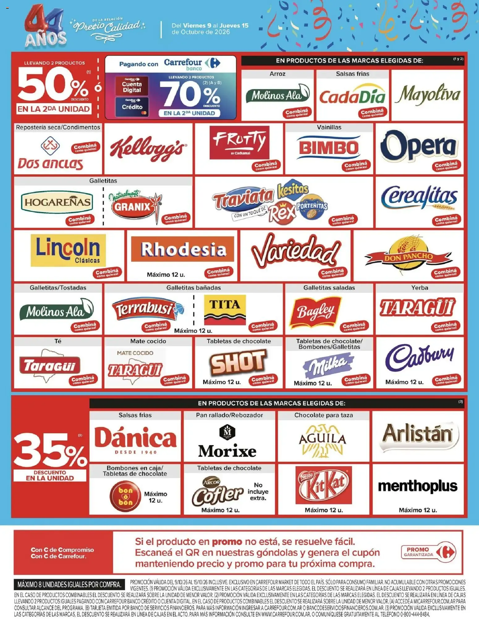 Ofertas de Carrefour Ofertas || del 09/10/2026 - 15/10/2026 || Promociones 9 de octubre al 15 de octubre 2026 - Página 53 del catálogo