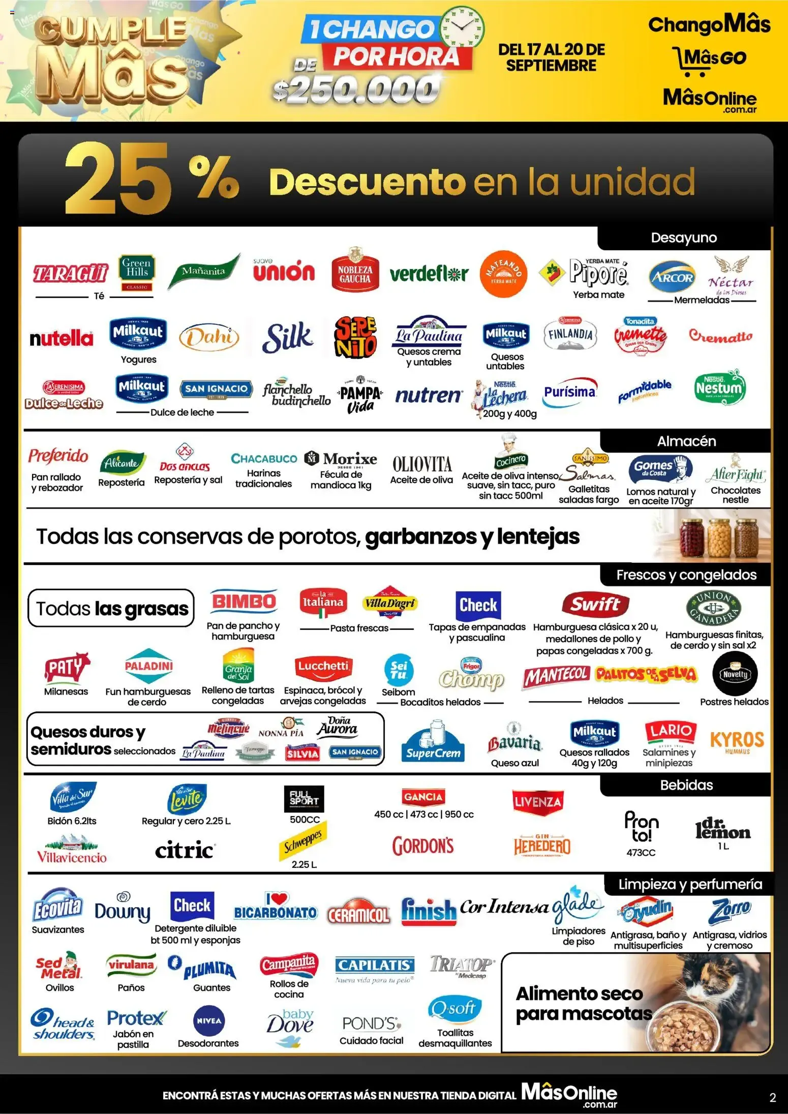 Ofertas de ChangoMás - Promos del Finde: Del 17 al 20 de Septiembre 17 de septiembre al 20 de septiembre 2026 - Página 4 del catálogo
