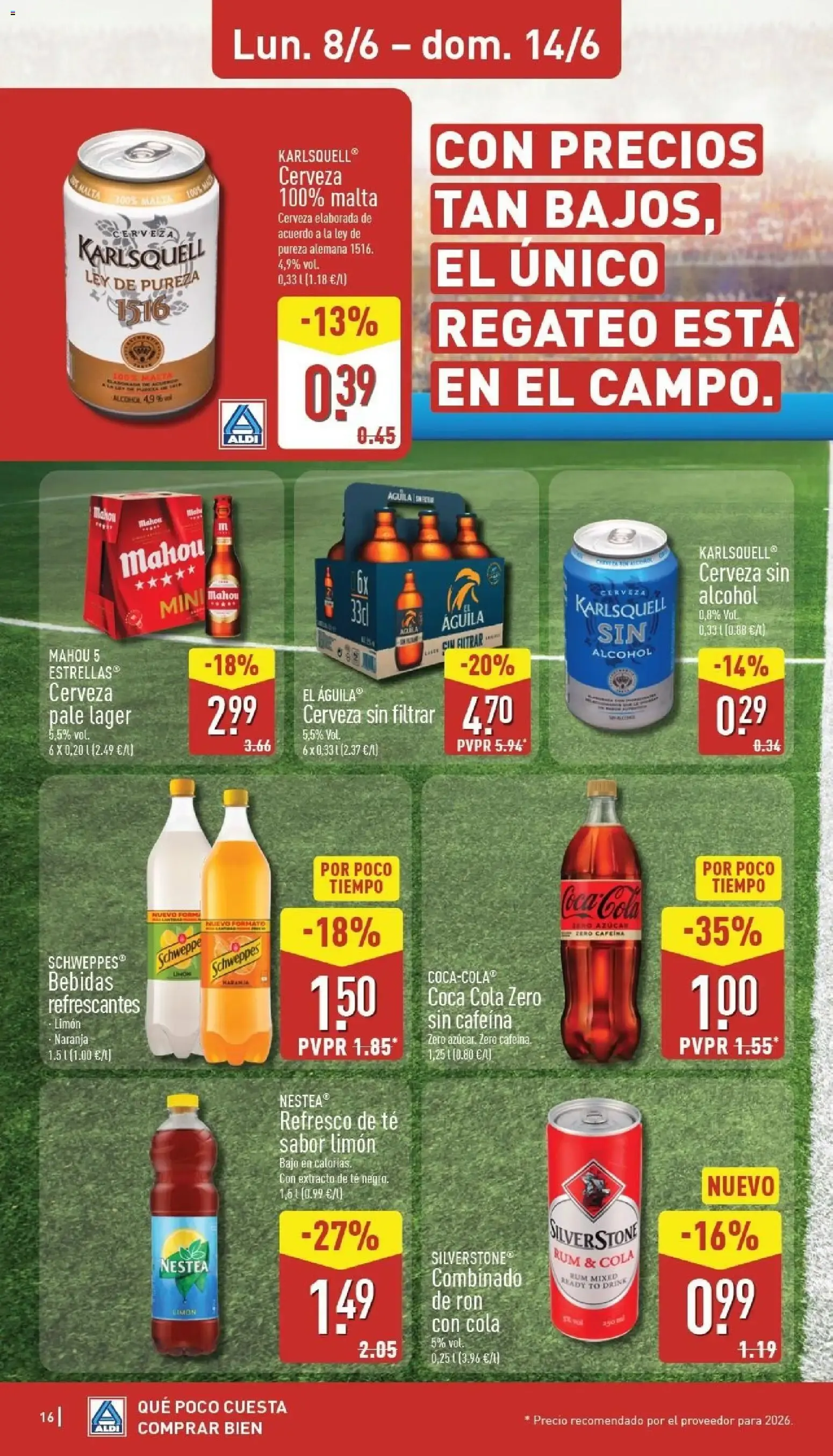 Catálogo de Aldi folleto Península del 08/06/2026 | Catálogo 8 de junio al 14 de junio 2026 - Página 16