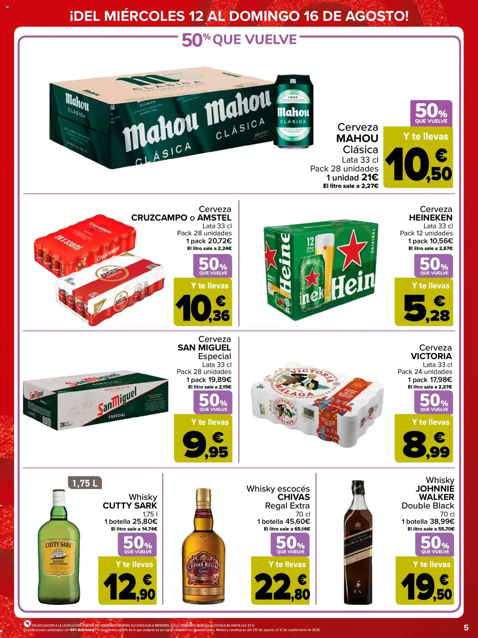 Catálogo de Carrefour Precio Imbatible del 12/08/2026 | Catálogo 12 de agosto al 16 de agosto 2026 - Página 5
