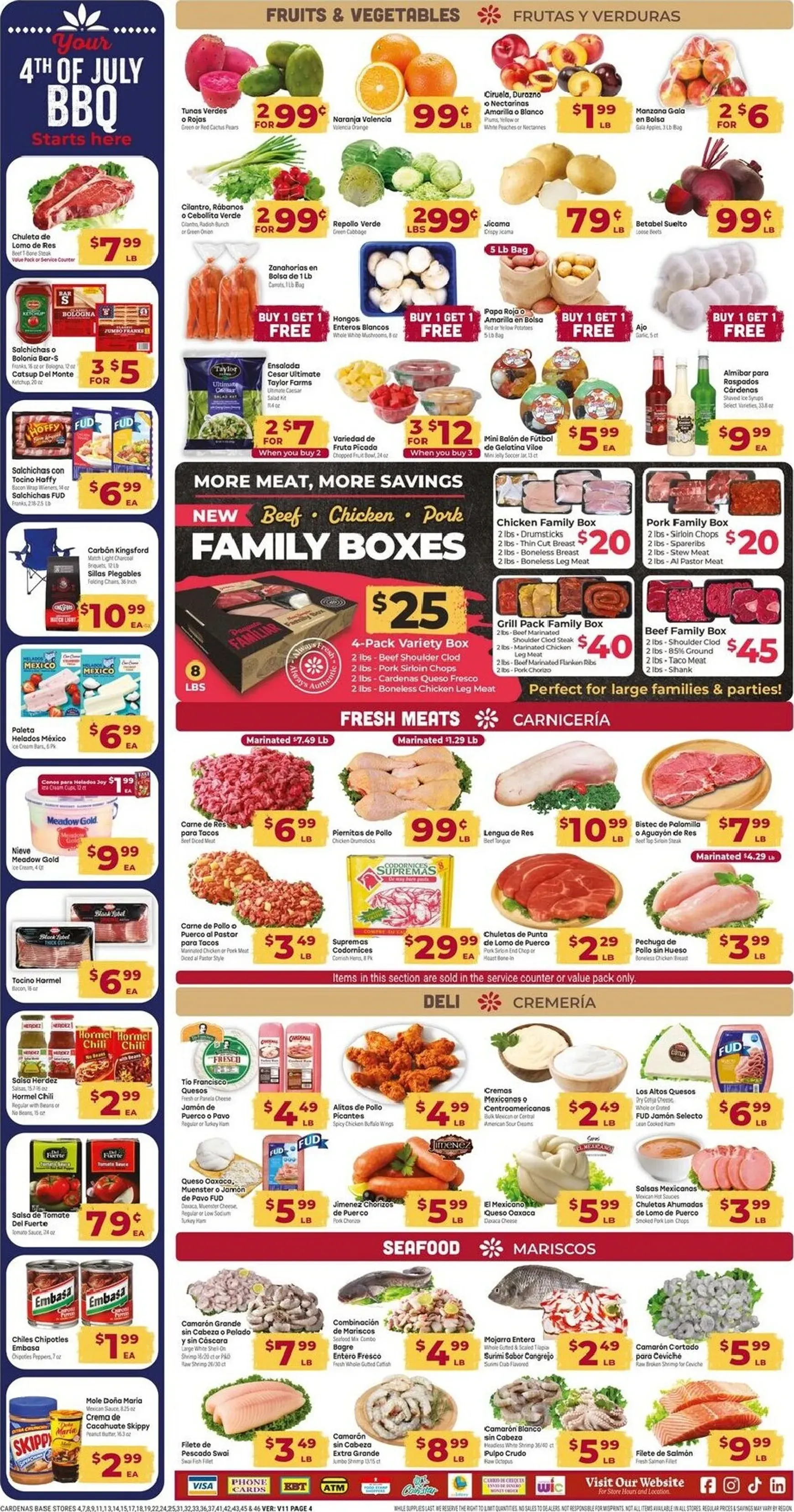 Weekly ad Current Cardenas Markets leaflet valid from Wednesday 07/01/2026 to Tuesday 07/07/2026 from July 1 to July 7 2026 - Page 4