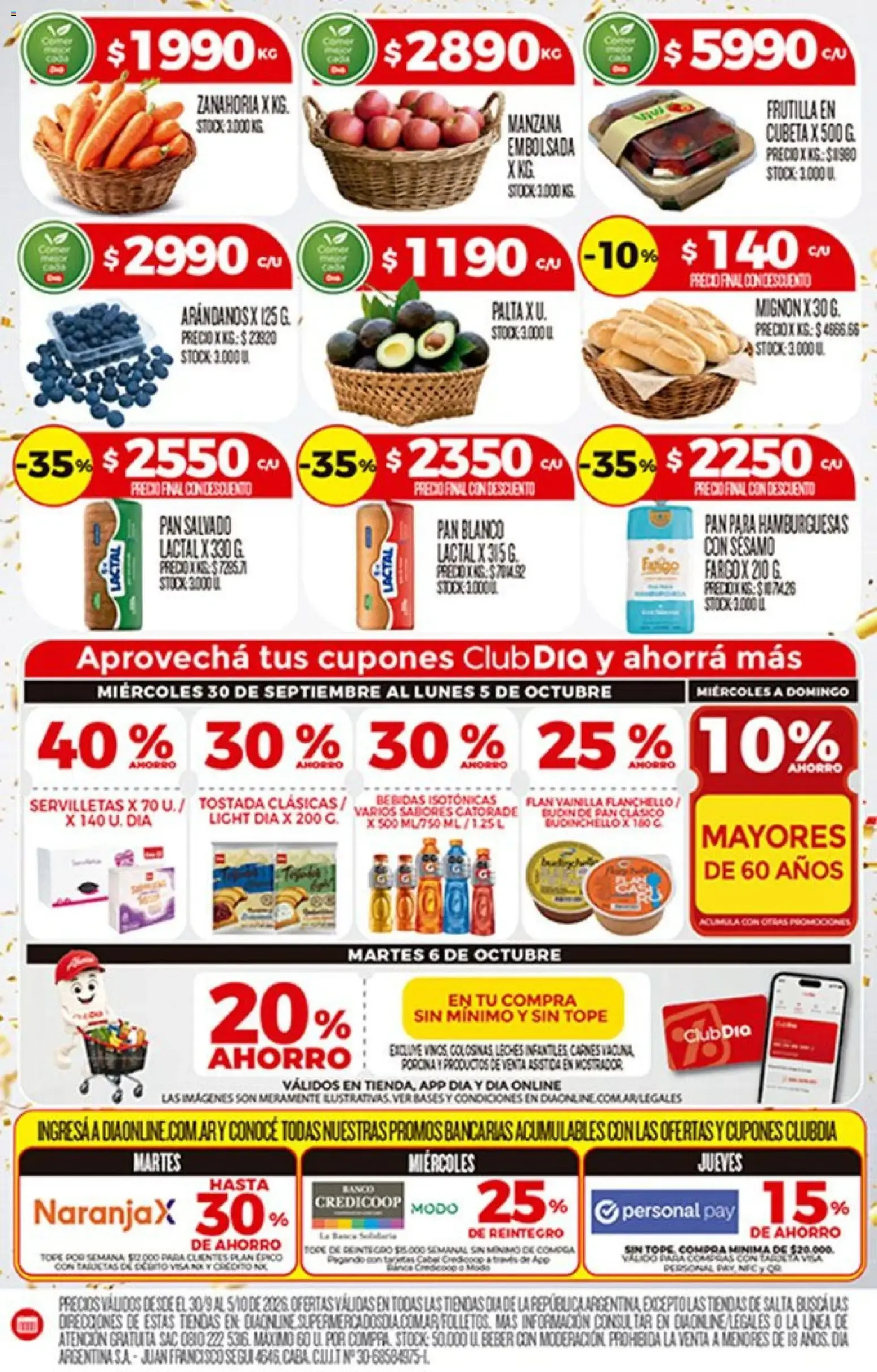 Ofertas de Club Día: Ofertas del 30 de Septiembre al 5 de Octubre 30 de septiembre al 5 de octubre 2026 - Página 8 del catálogo