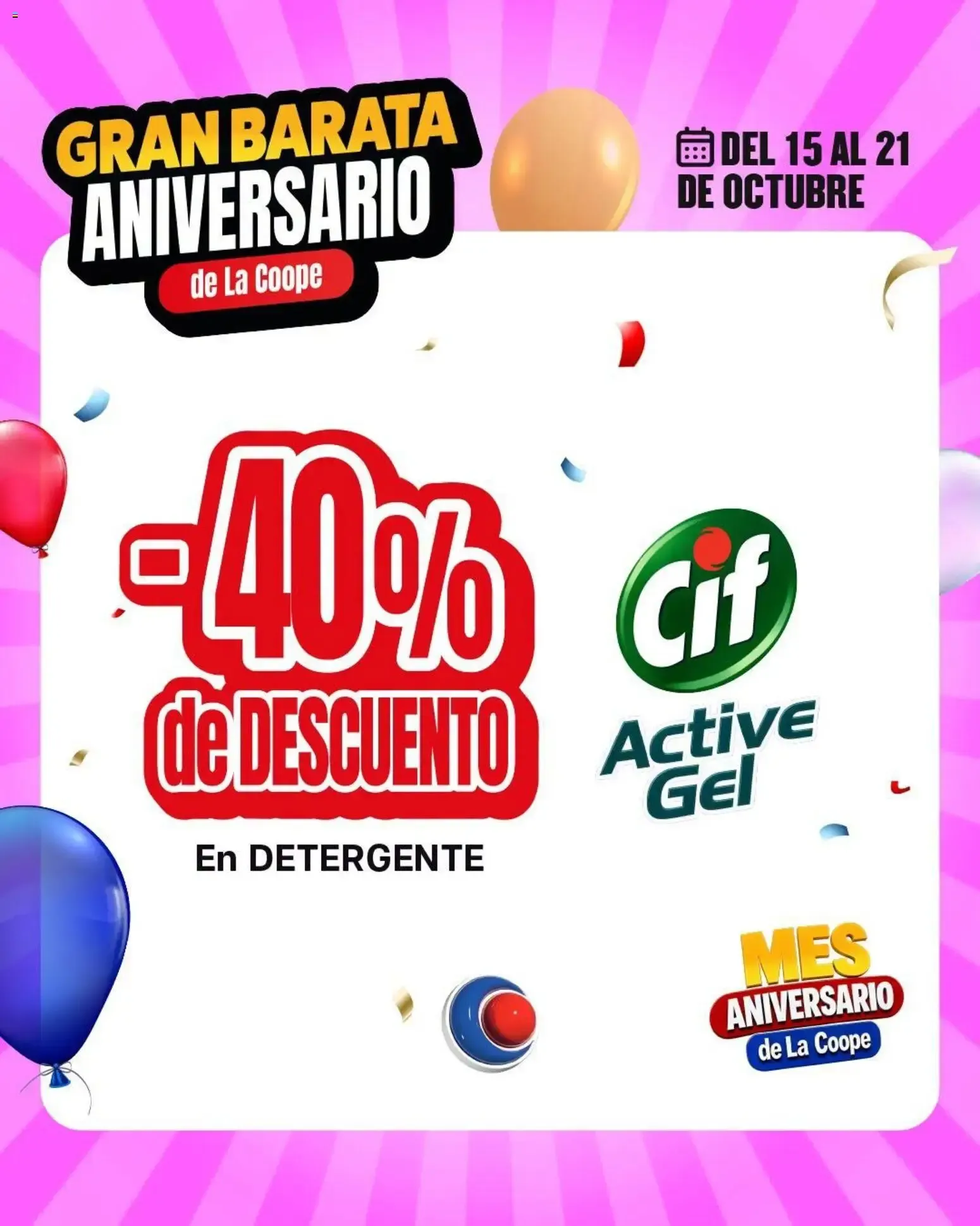 Ofertas de Gran Barata Aniversario de La Coope 15 de octubre al 21 de octubre 2026 - Página 5 del catálogo