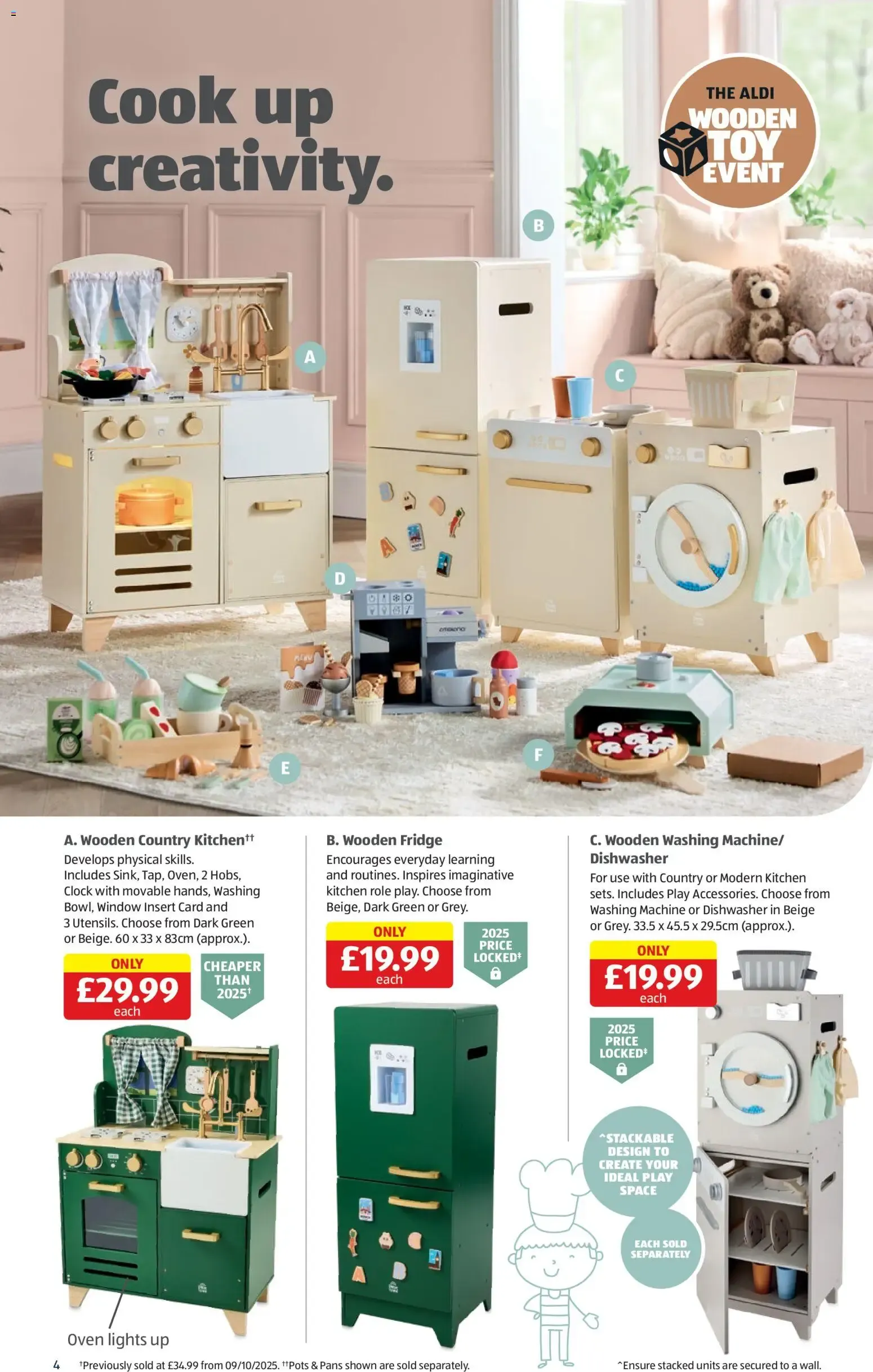 Aldi Specialbuys: The Wooden Toy Event from 8 October to 14 October 2026 - Catalogue Page 4