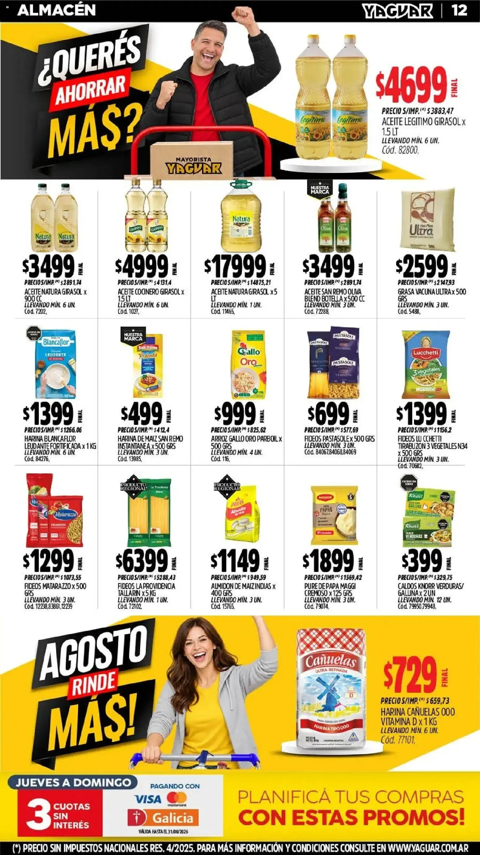Ofertas de Yaguar - Oferta Semanal Mendoza del 24/08/2026 - 29/08/2026 24 de agosto al 29 de agosto 2026 - Página 11 del catálogo