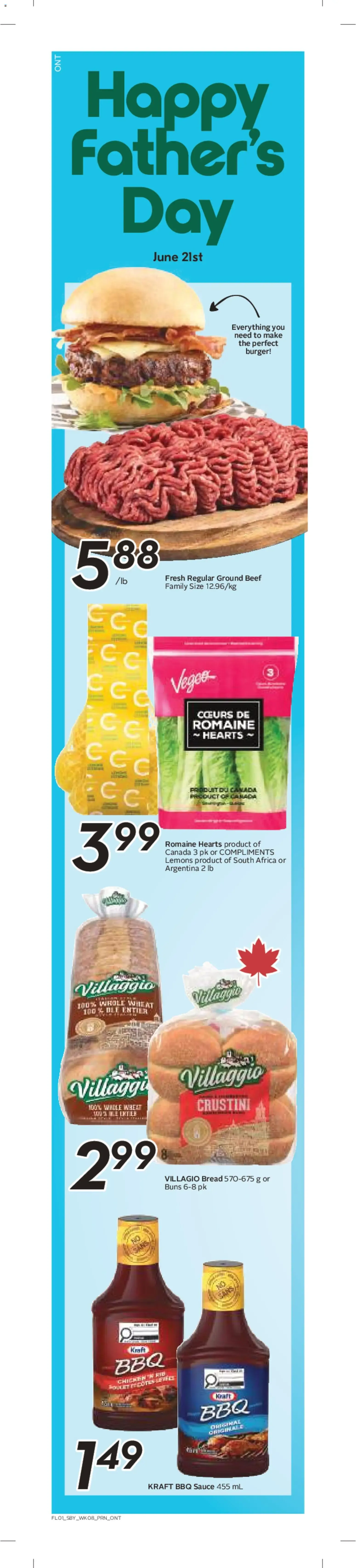 Sobeys weekly flyer / circulaire from Jun 18, 2026 > weekly specials & deals from June 18 to June 24 2026 - flyer page 2