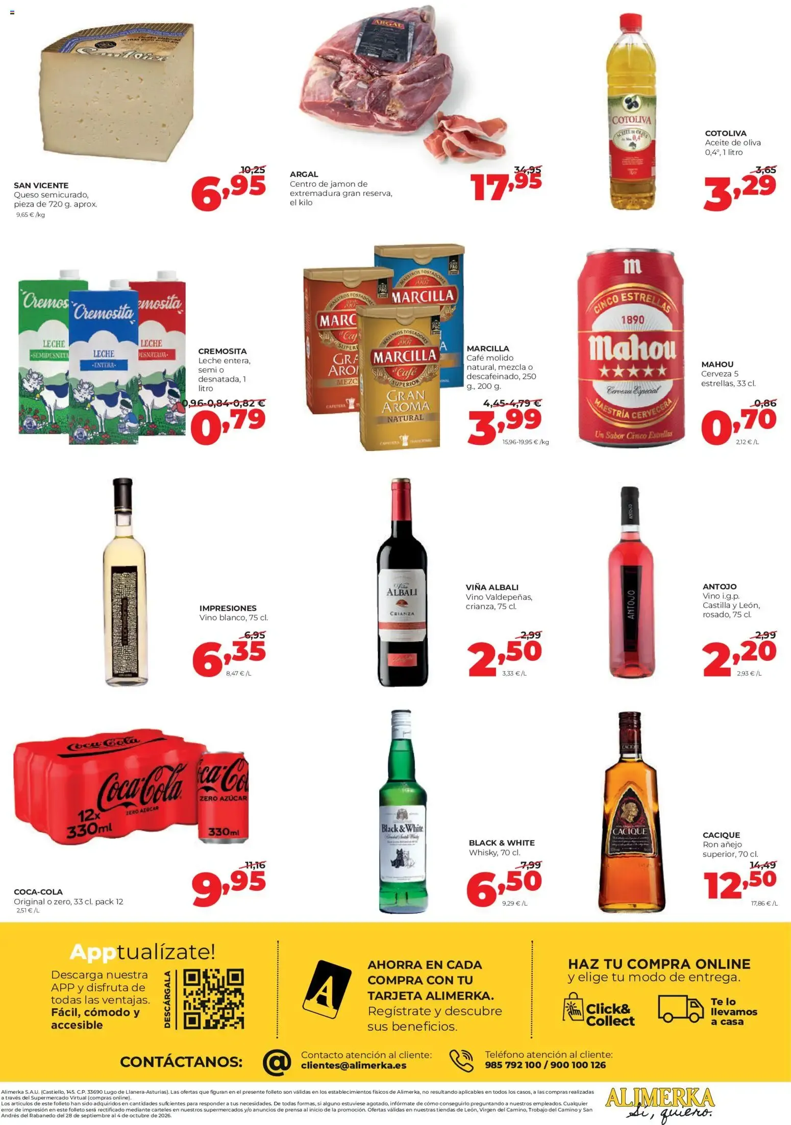 Catálogo de Alimerka San Froilán del 28/09/2026 | Catálogo 28 de septiembre al 4 de octubre 2026 - Página 2