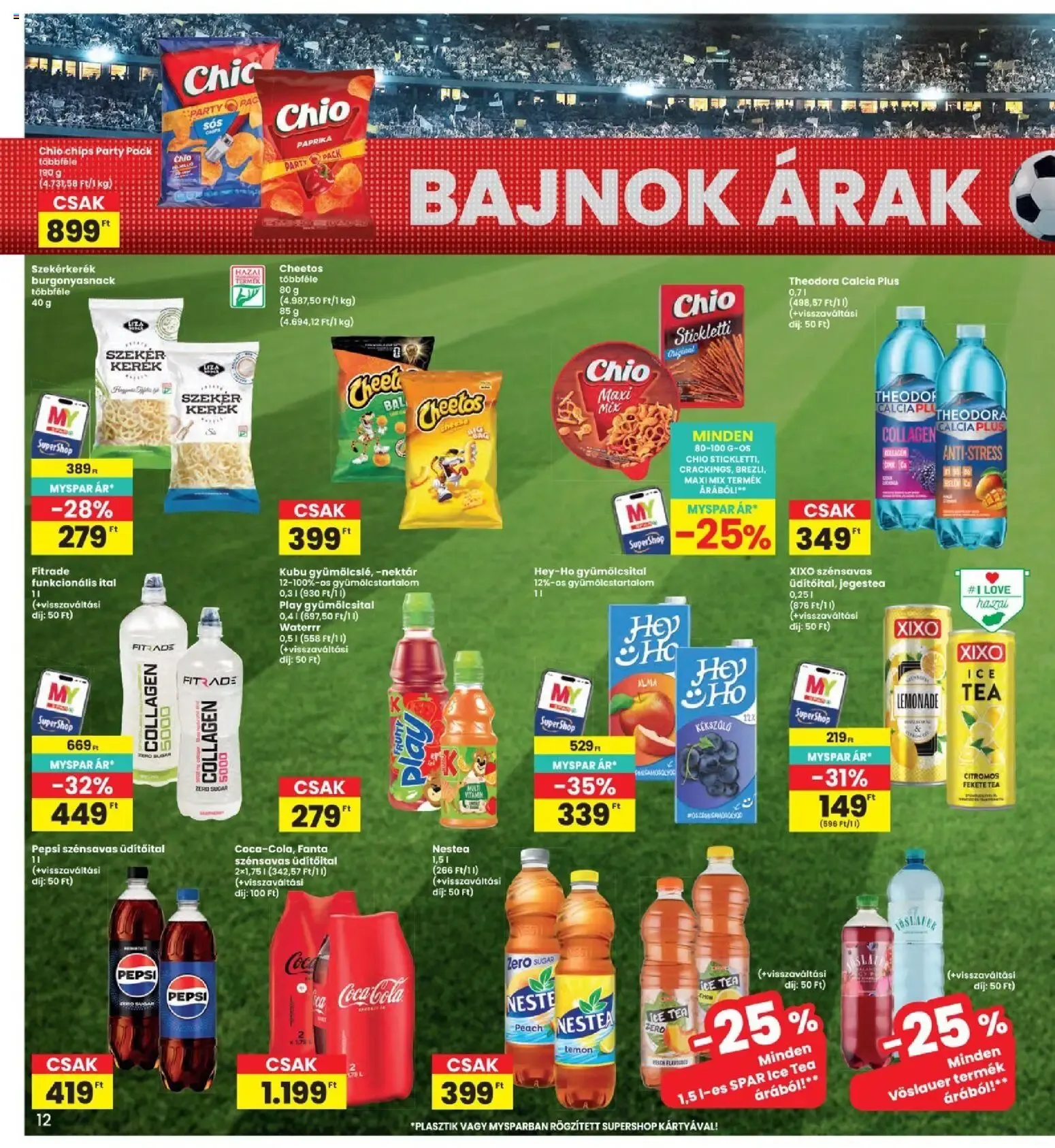 Katalógus Interspar akciós újság - 2026.06.25. -tól/töl > akció, lapozható szórólap 🛍️ június 25.-tól július 1.-ig 2026. - Oldal 12