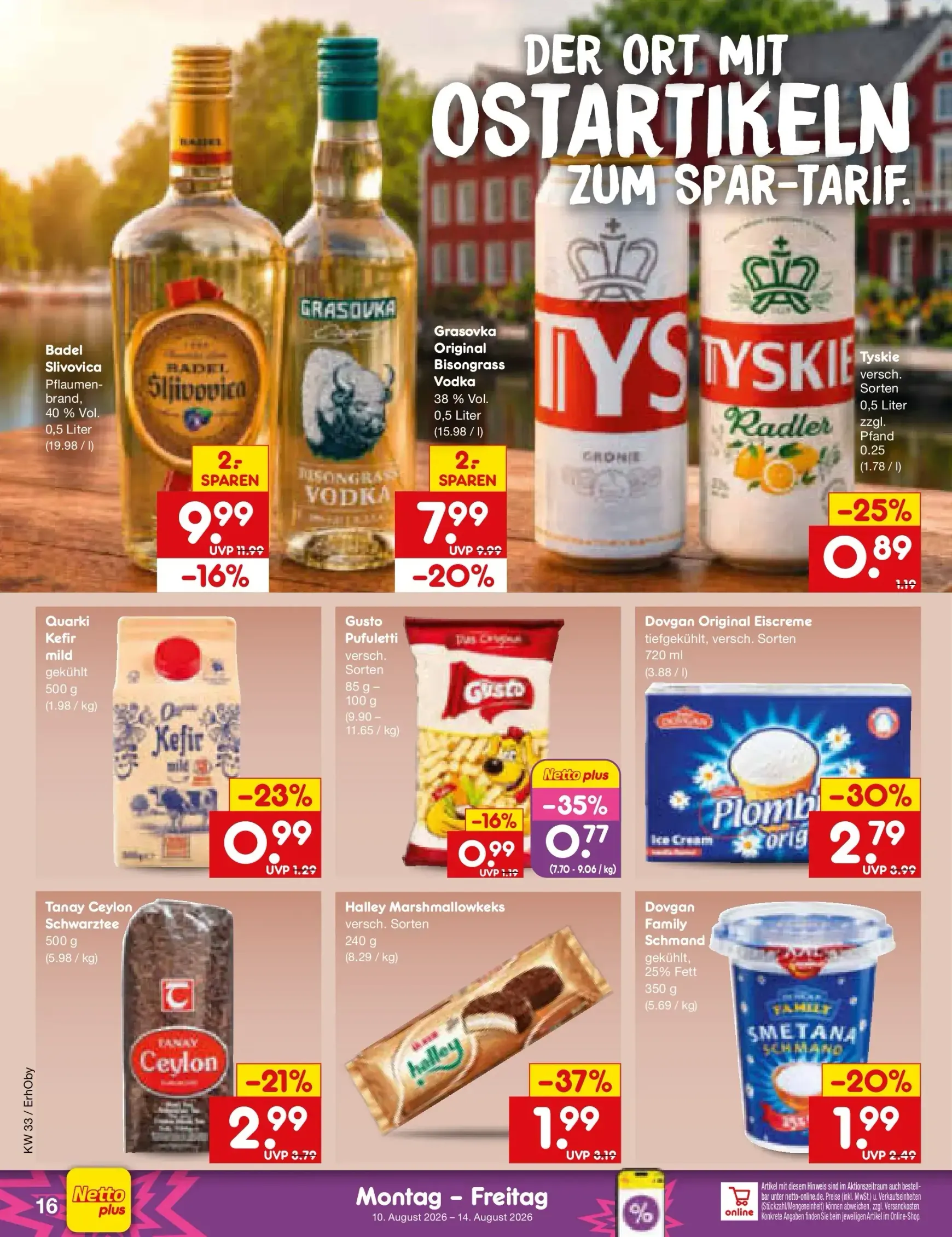Netto Marken Discount Prospekt nächste Woche – von Montag 10.08.2026 bis Freitag 14.08.2026 von 10. August bis 14. August 2026 - Prospekt seite 21
