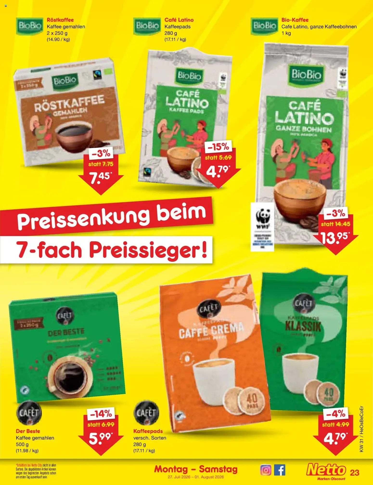 Netto Marken-Discount Prospekt (ab 27.07.2026) » Angebote von 27. Juli bis 1. August 2026 - Prospekt seite 35