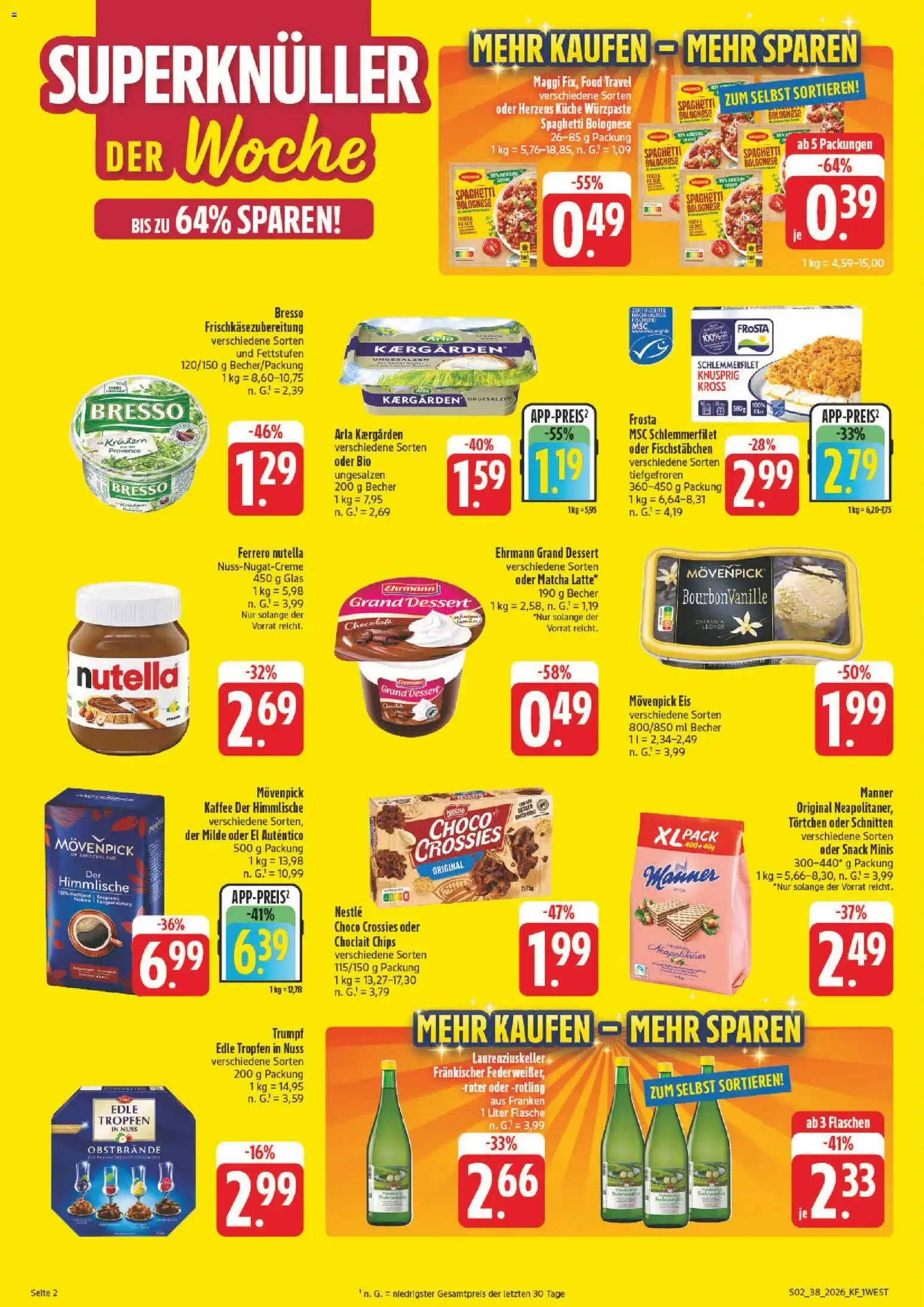 nah & gut Prospekt (ab 14.09.2026) zum Blättern von 14. September bis 19. September 2026 - Prospekt seite 2