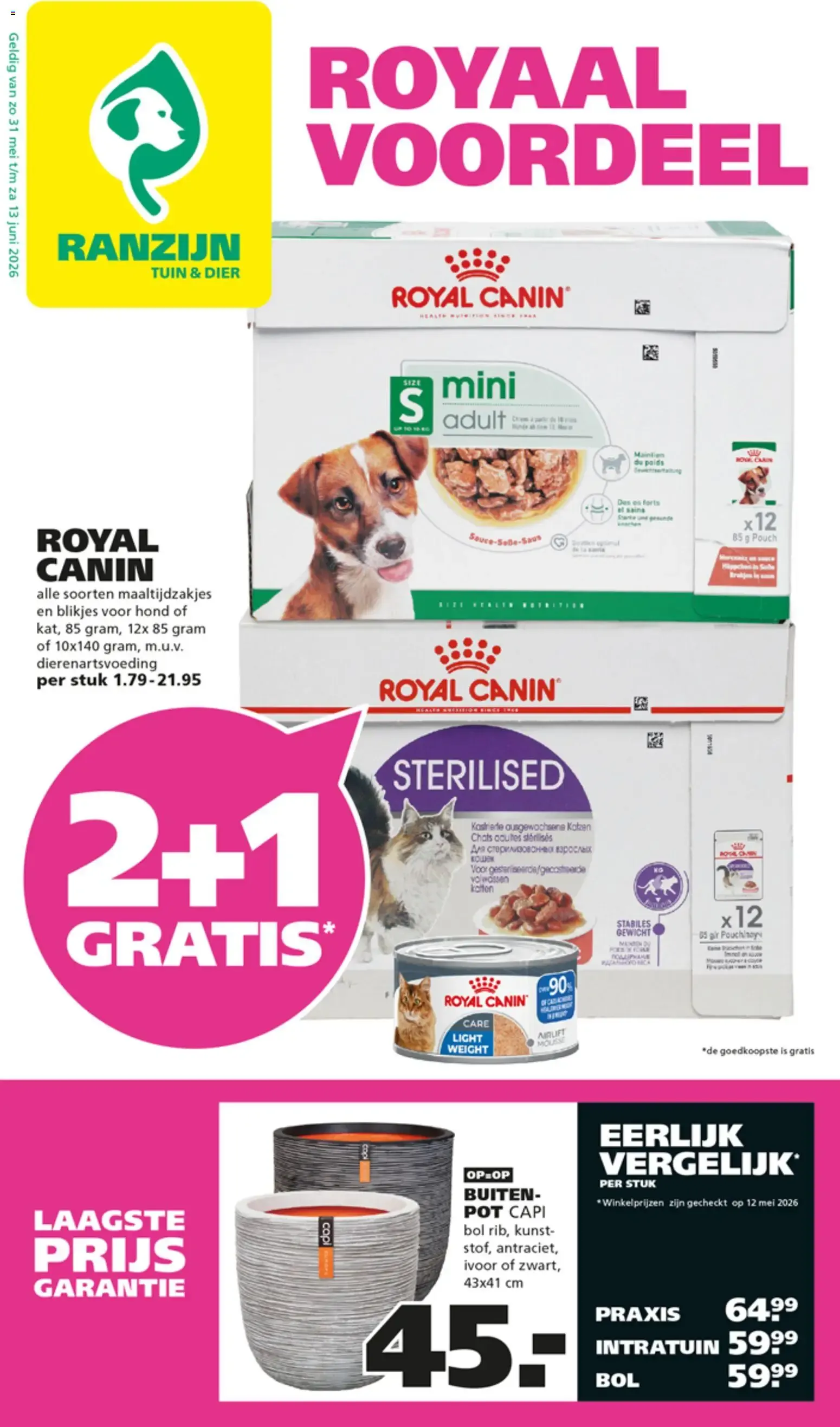Ranzijn: Royaal Voordeel van 31 mei tot 13 juni 2026 - Folder pagina 1