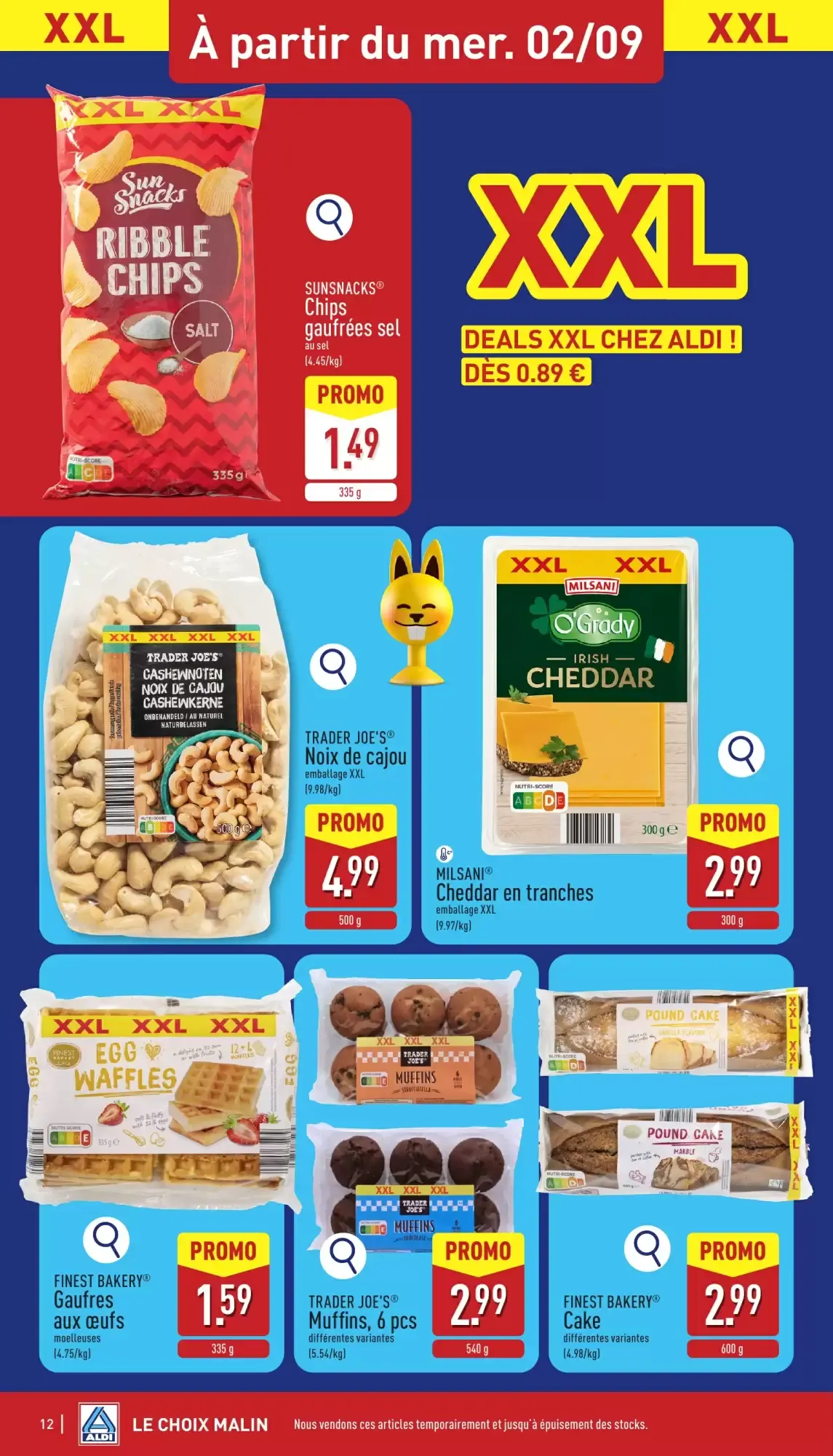 ALDI Dépliant 31/08 - 05/09 van 31 augustus tot 5 september 2026 - folder pagina 12