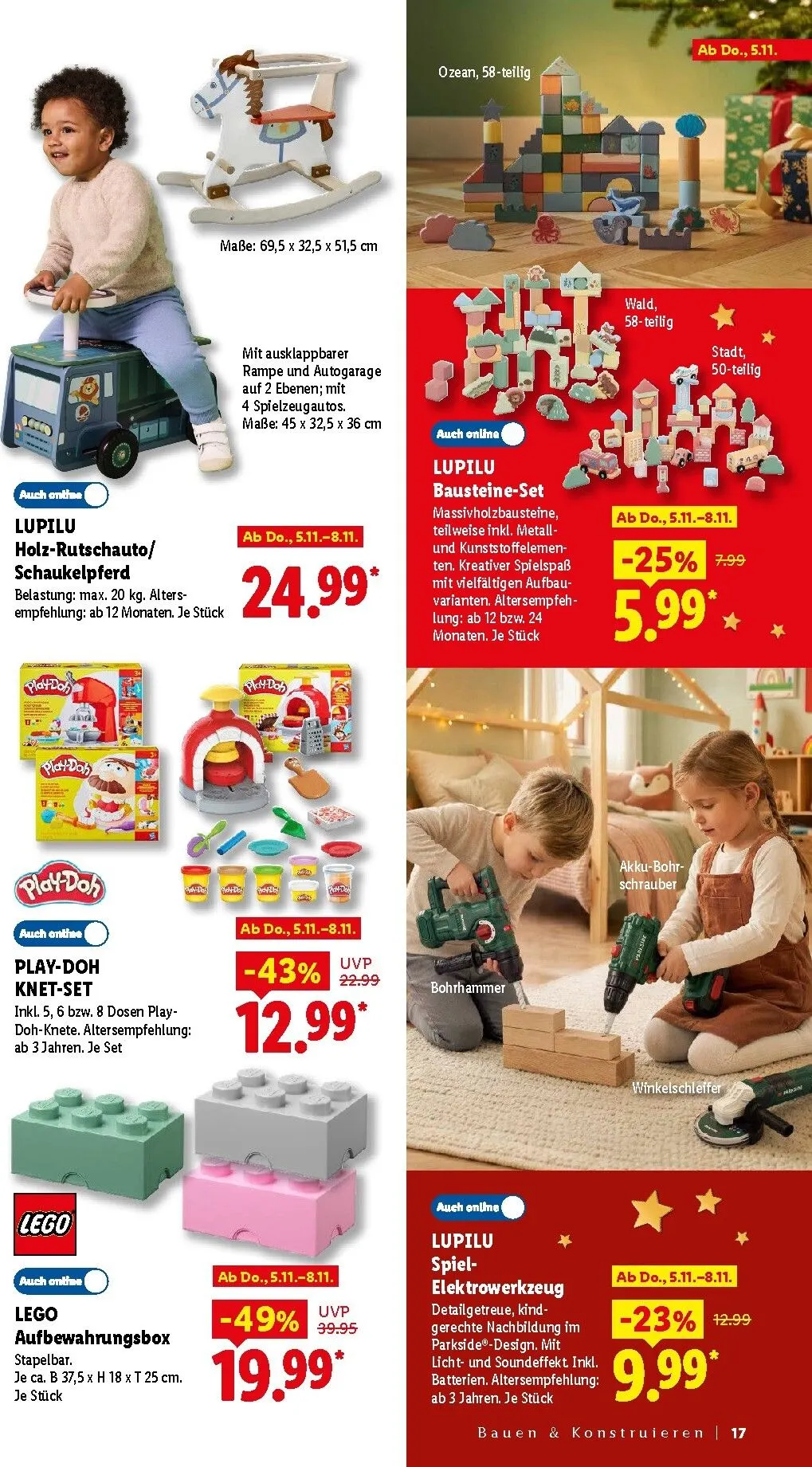 Die Magie des Schenkens lohnt sich. Entdecke zahlreiche Geschenkideen von 26. Oktober bis 24. Dezember 2026 - Prospekt seite 17
