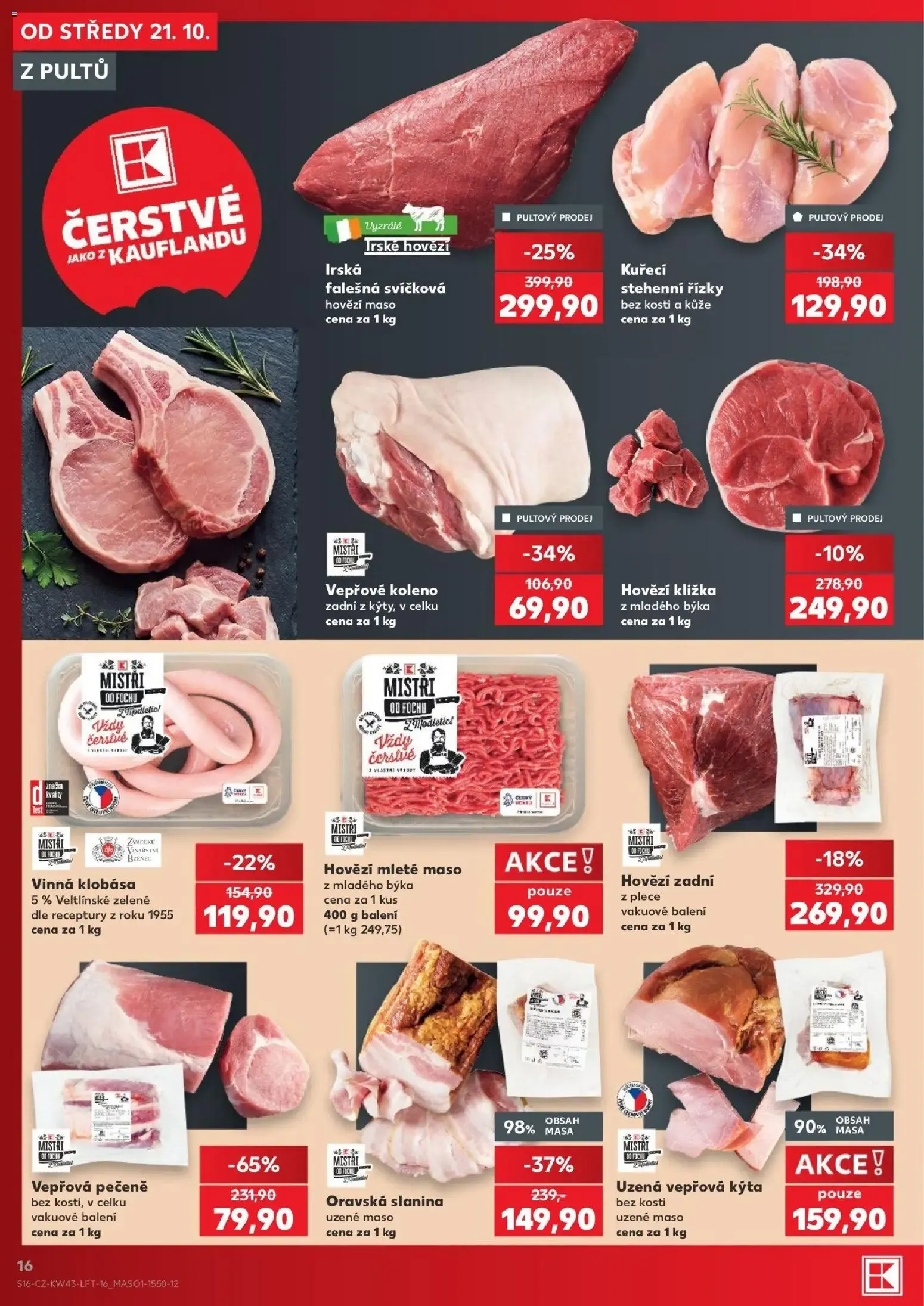 Kaufland leták - Praha 4 od 21.10.2026 - Nový na příští týden - 21. října 27. října 2026 - Page 16