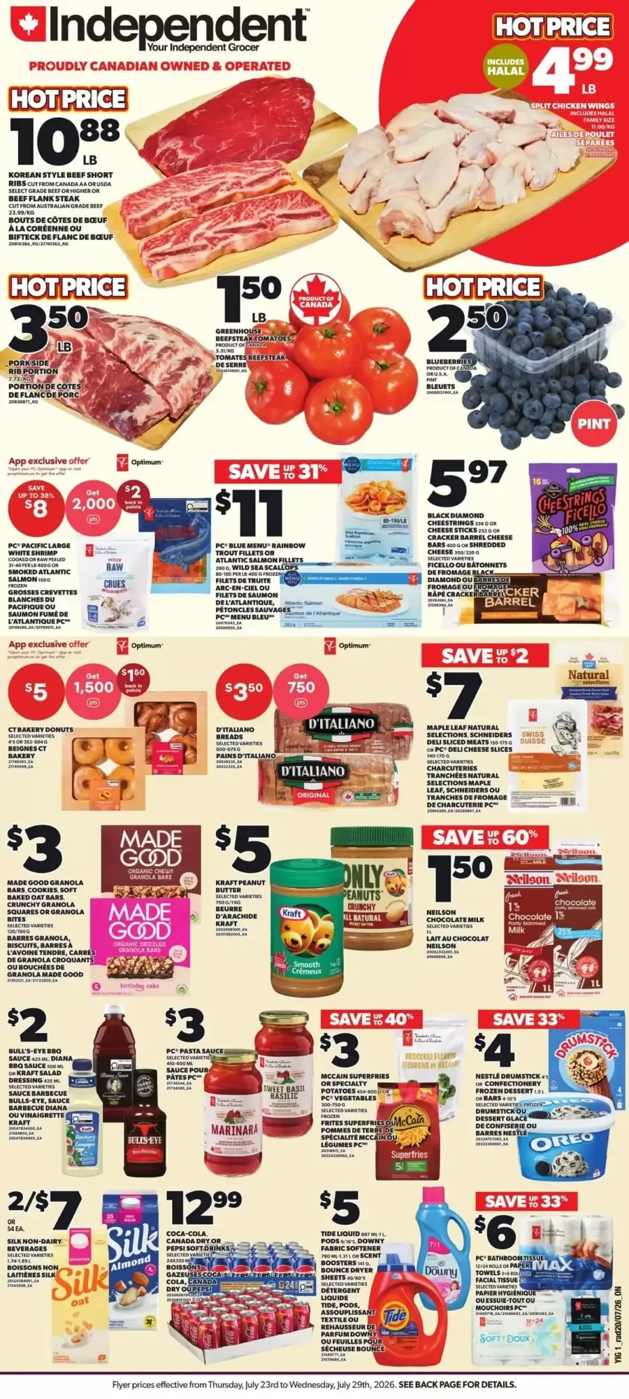 Independent Grocer flyer week 30