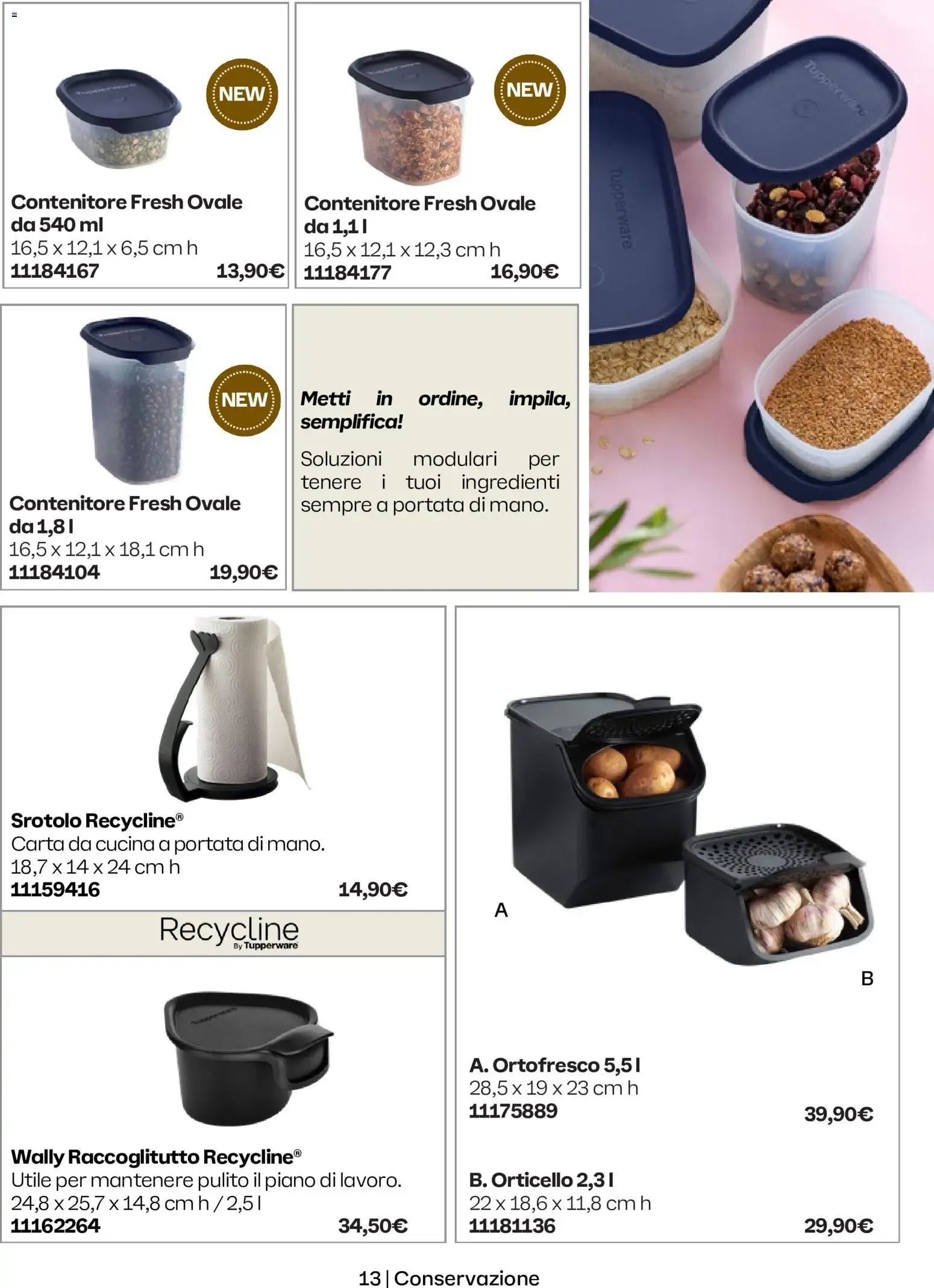 Tupperware Autunno 2026 - Inverno 2027 da 1 ottobre a 31 marzo di 2027 - Pagina del volantino 13