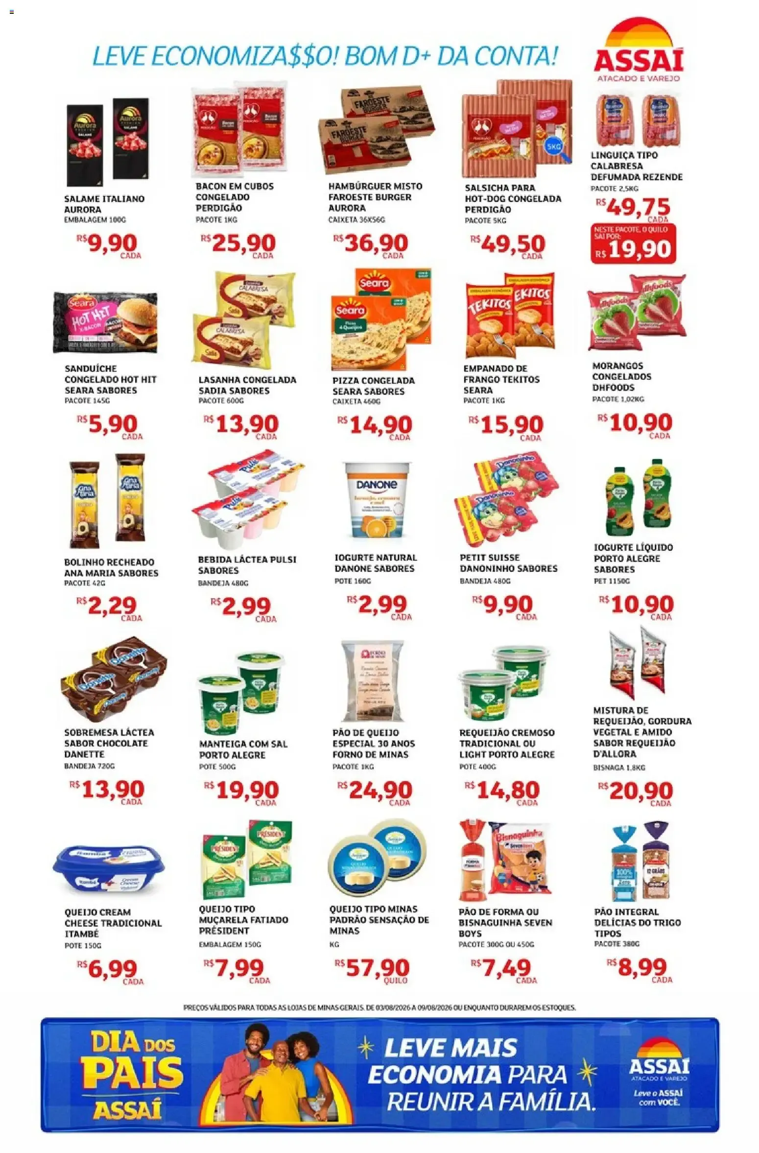 Encarte de Assaí Atacado e Varejo 3 de agosto até 9 de agosto 2026 - Pagina 3