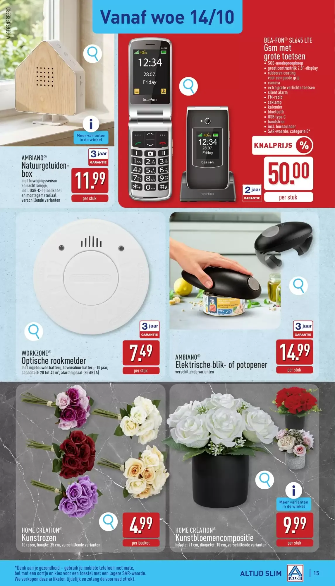 ALDI Folder: ma 12/10 - zat 17/10 van 12 oktober tot 17 oktober 2026 - folder pagina 15