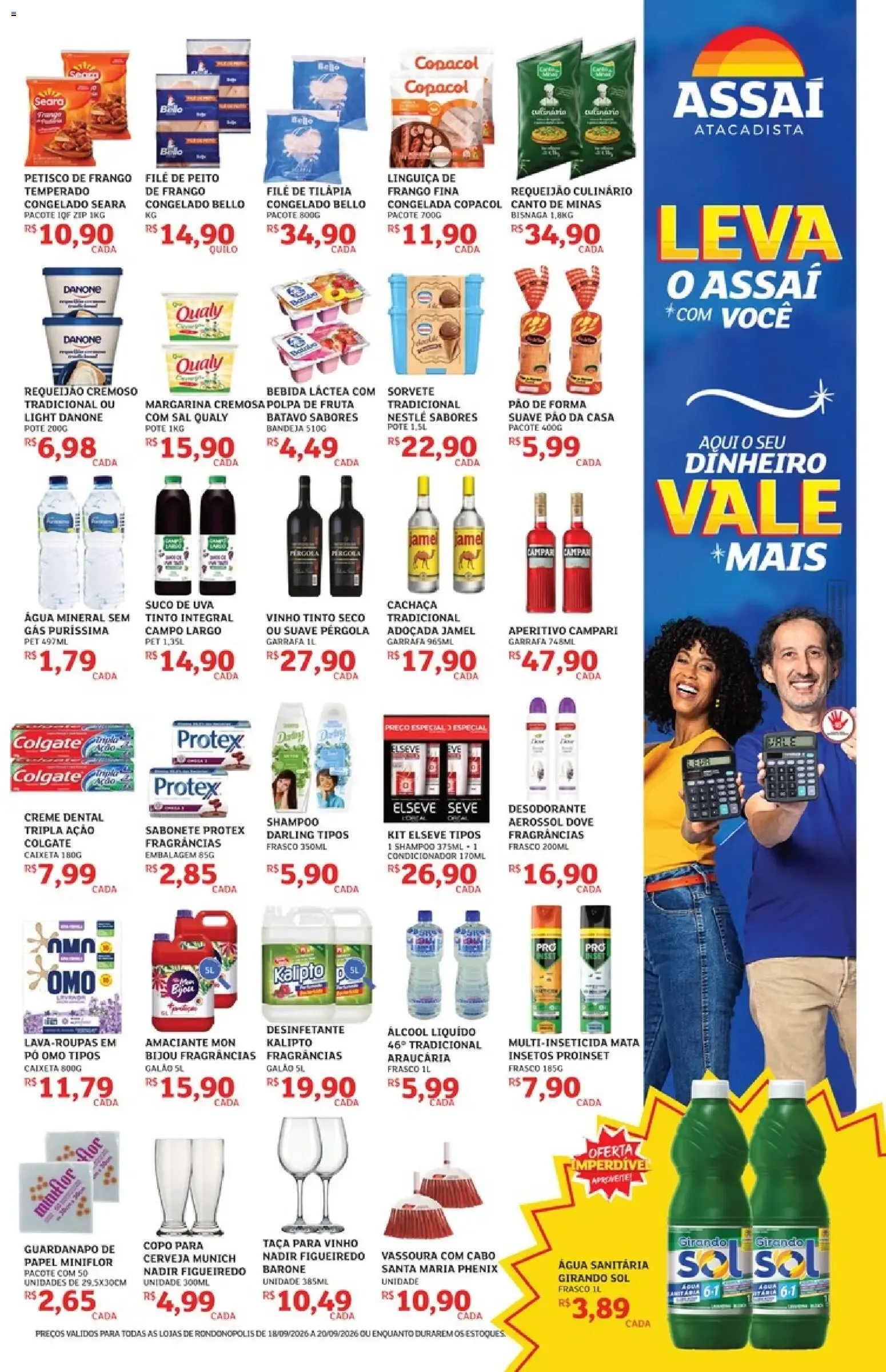 Encarte de Assaí Atacadista: Leva o Assaí com Você 18 de setembro até 20 de setembro 2026 - Pagina 3