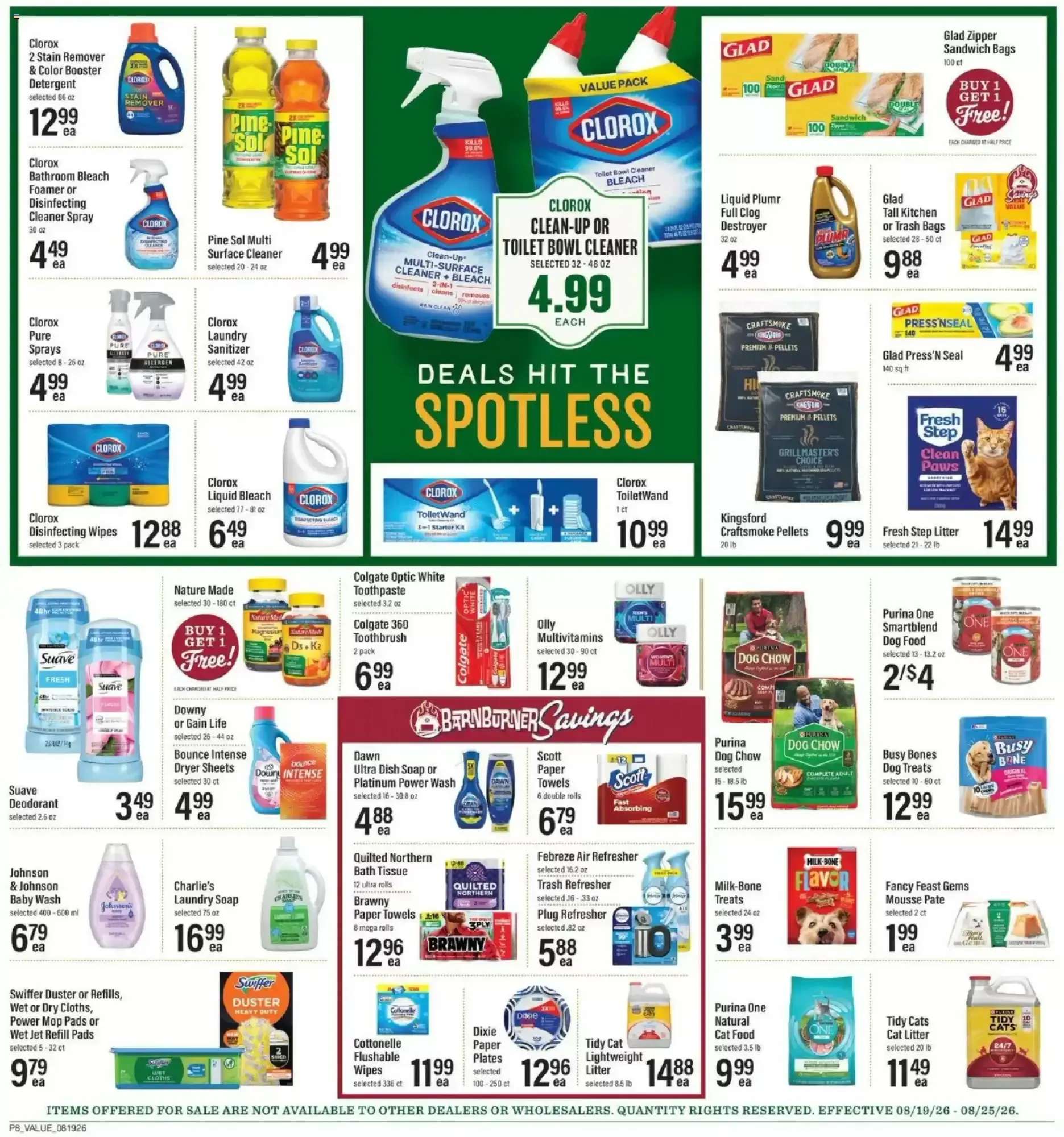 Weekly promotion Lowes Foods weekly ad week 34 spanning from August 19 to August 25 2026 - Page 15 for Catalogue 365