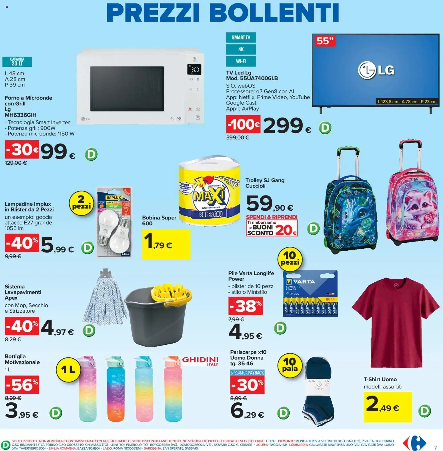 Carrefour Iper: Prezzi Bollenti da 6 agosto a 19 agosto di 2026 - Pagina del volantino 7