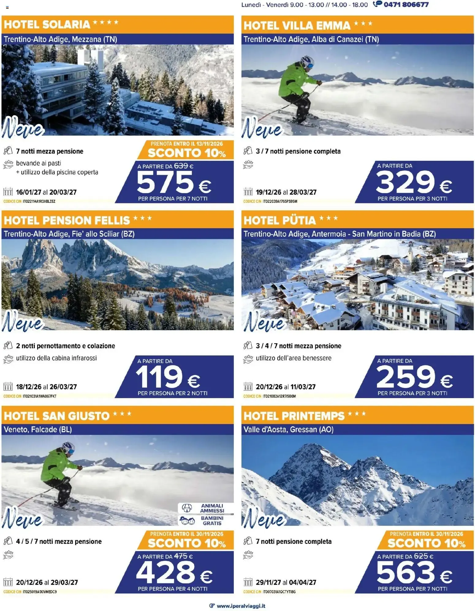 Iperal Viaggi - Hotel Scherlin Mercatini da 3 dicembre a 3 aprile di 2027 - Pagina del volantino 3