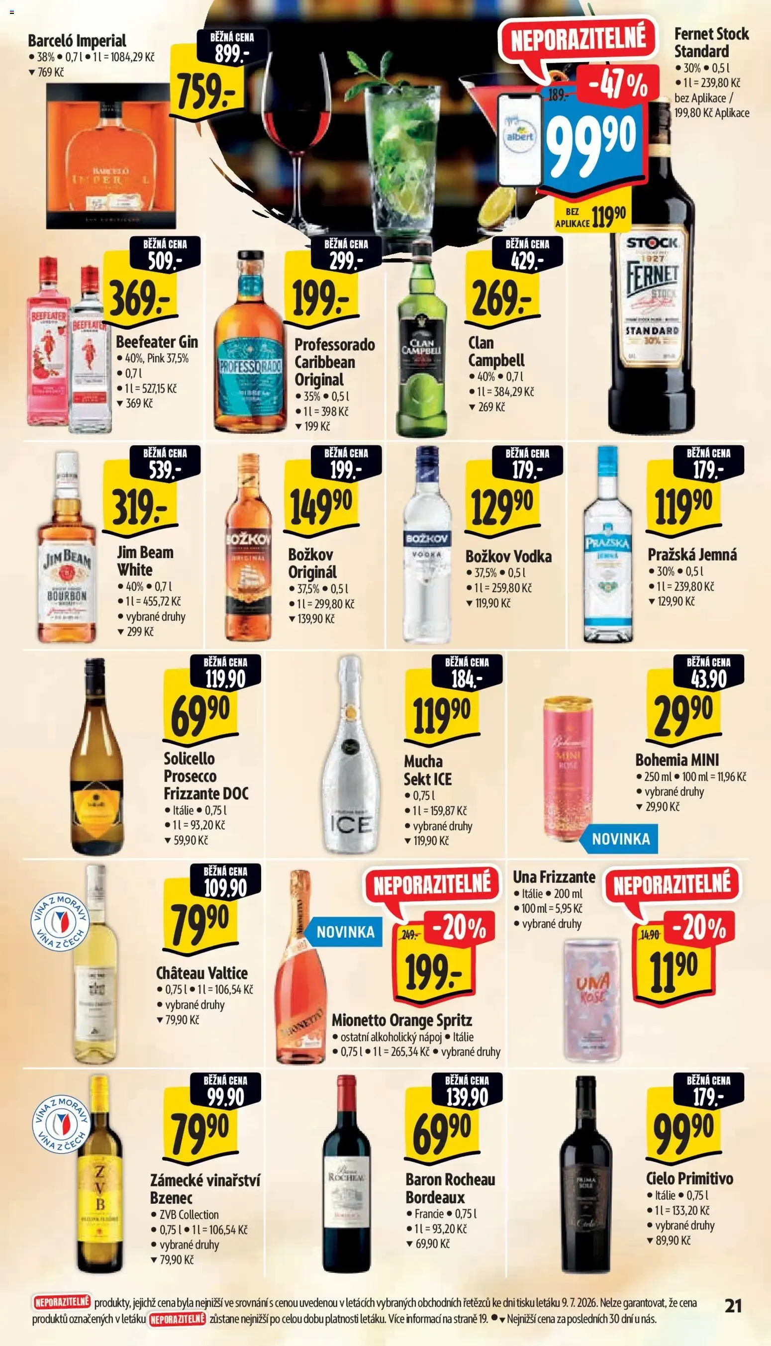 Albert leták - Supermarket - Ostrava od 15.07.2026 - Akční leták - 15. července 21. července 2026 - Page 35