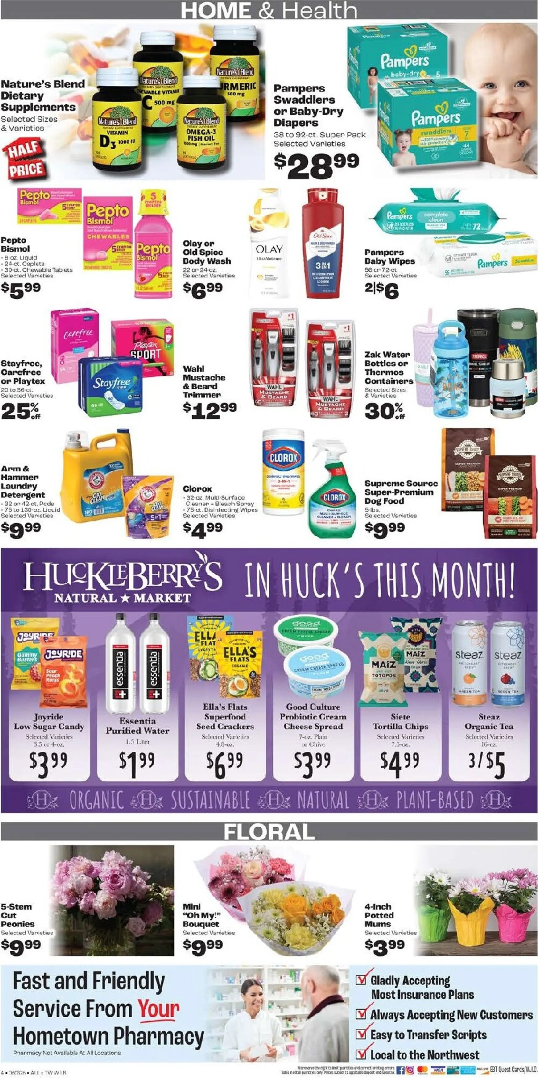 Weekly promotion Current Rosauers leaflet valid from Wednesday 06/03/2026 to Tuesday 06/09/2026 spanning from June 3 to June 9 2026 - Page 4 for Catalogue 365