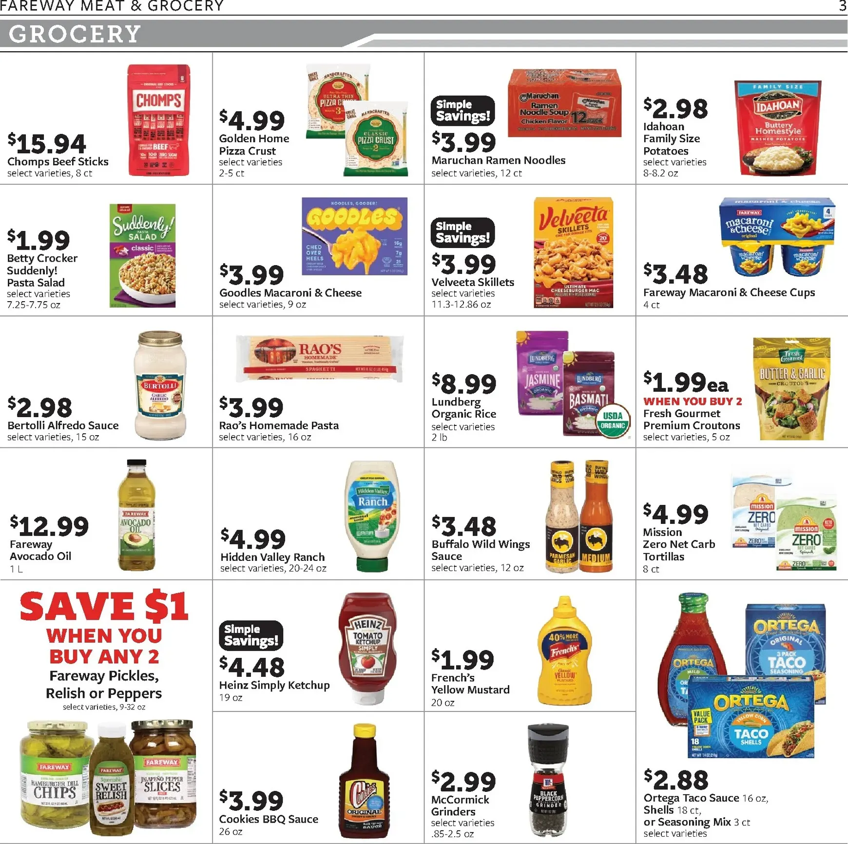 Weekly ad Current Fareway leaflet valid from Monday 07/06/2026 to Saturday 07/11/2026 from July 6 to July 11 2026 - Page 3