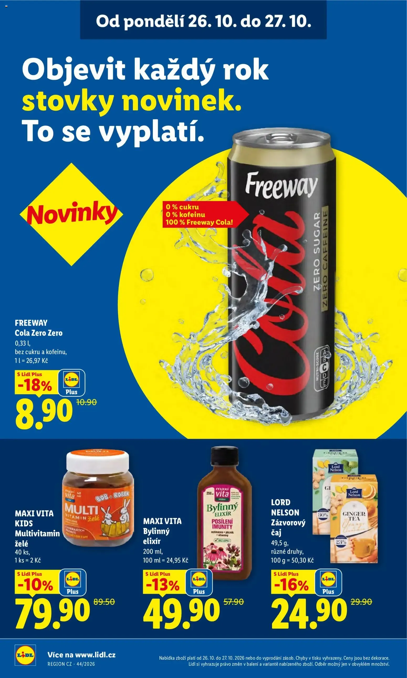Lidl leták od 26.10.2026 - Nový akční leták - 26. října 27. října 2026 - Page 10