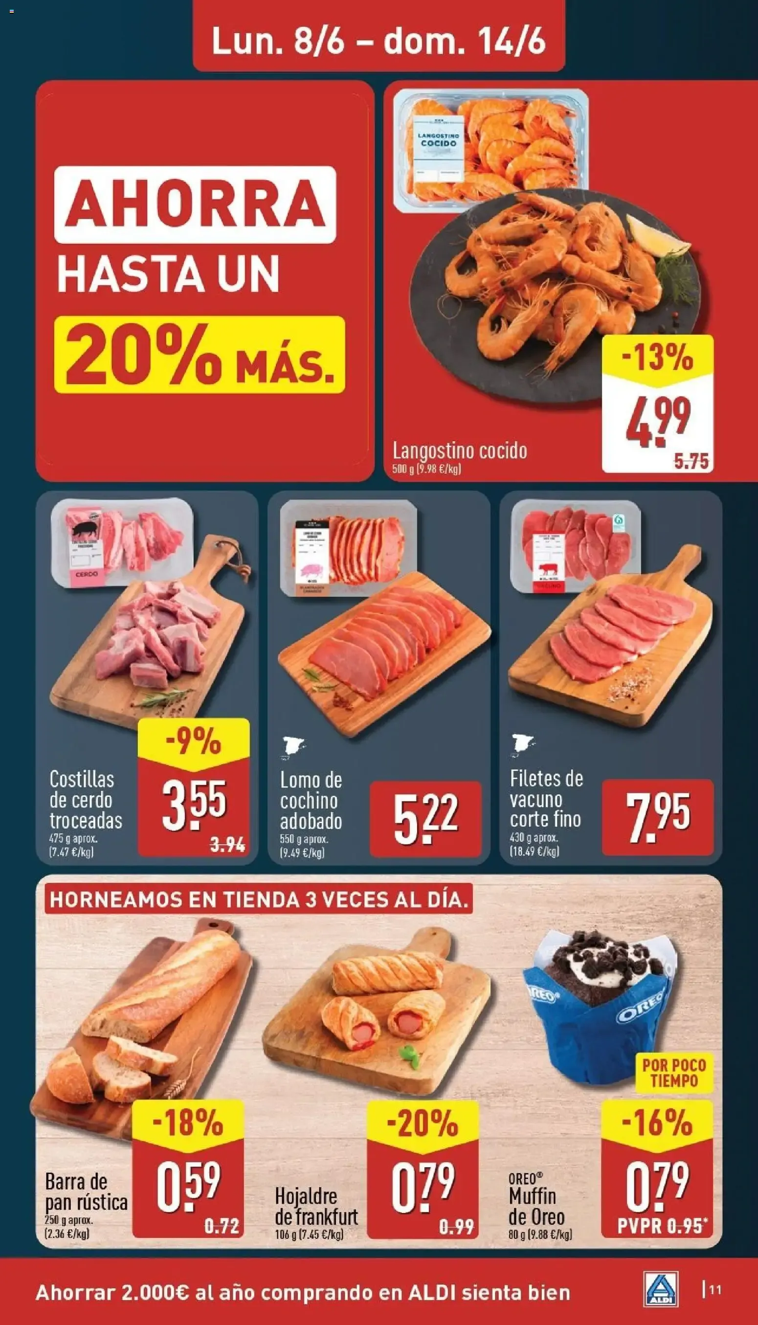 Catálogo de Aldi folleto de ofertas El Veranazo 8 de junio al 14 de junio 2026 - Página 11