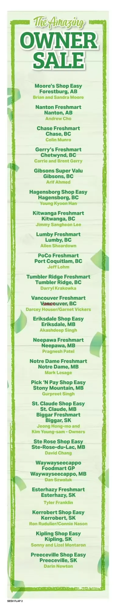 Freshmart The Amazing OWNER SALE from August 13 to August 19 2026 - flyer page 2