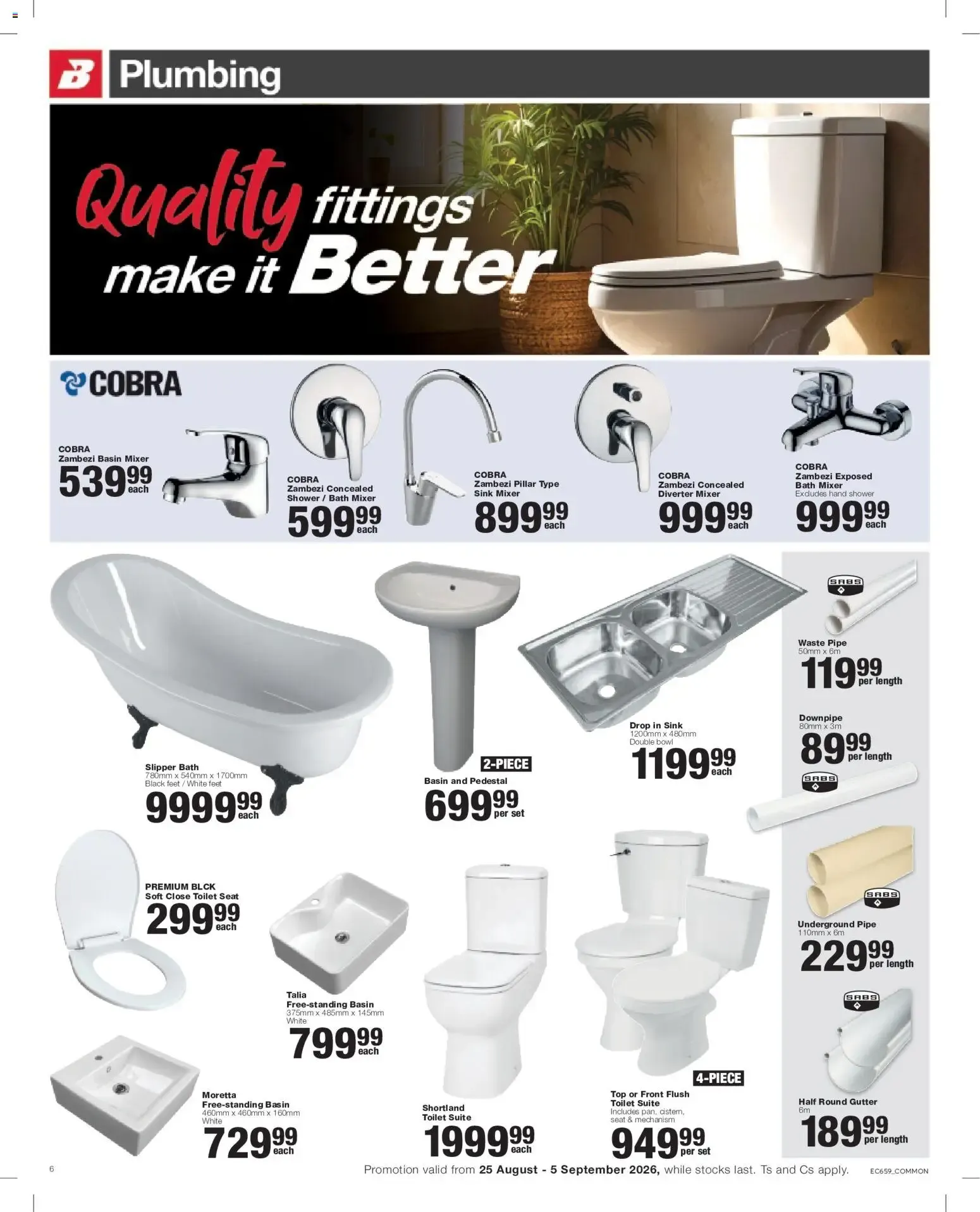 Build it - Sorted Like a BOSS / BOSS Deals from 25 August to 5 September 2026 - Catalogue Page 6